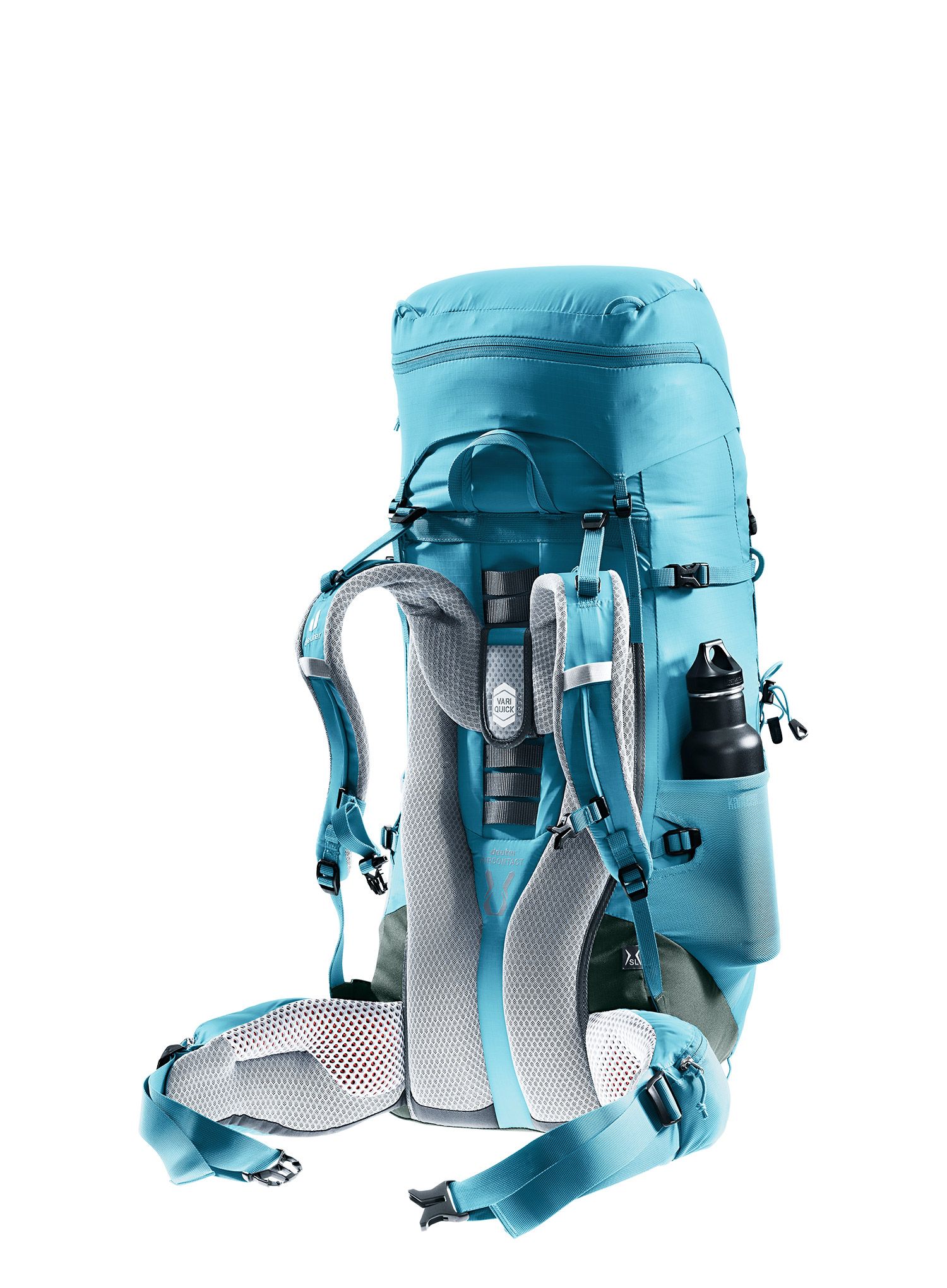 Dámský trekový batoh Deuter Aircontact Lite 45 + 10 SL - lagoon/ivy