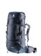Trekový batoh Deuter Aircontact Lite 50 + 10 - black/marine