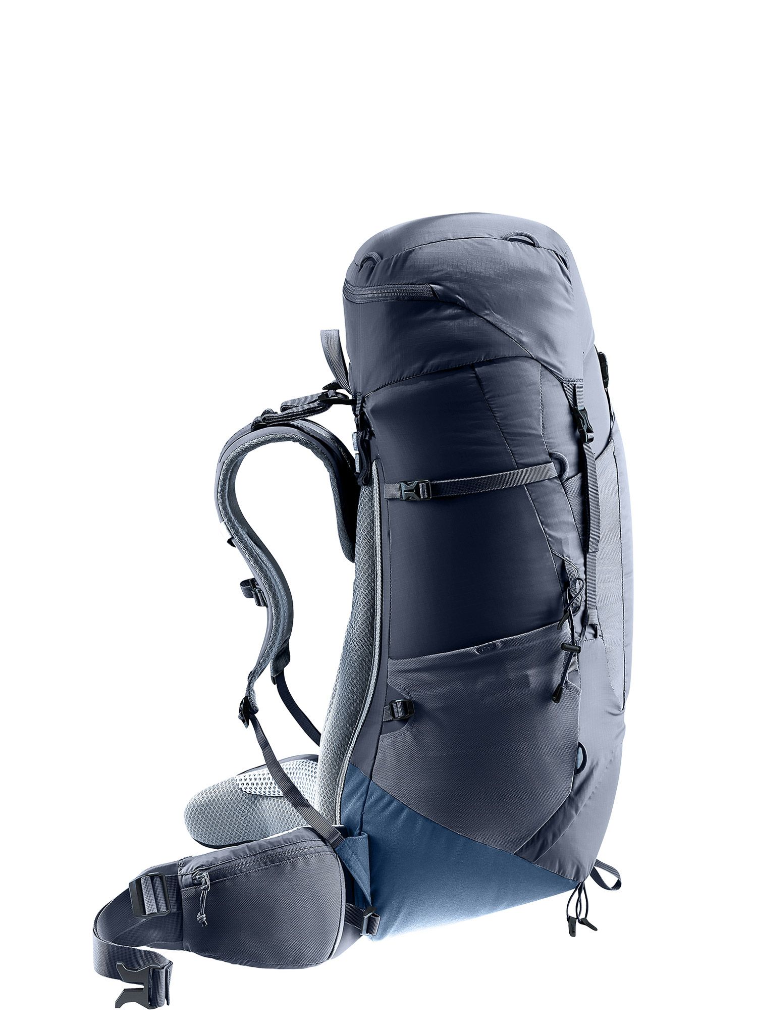 Trekový batoh Deuter Aircontact Lite 50 + 10 - black/marine