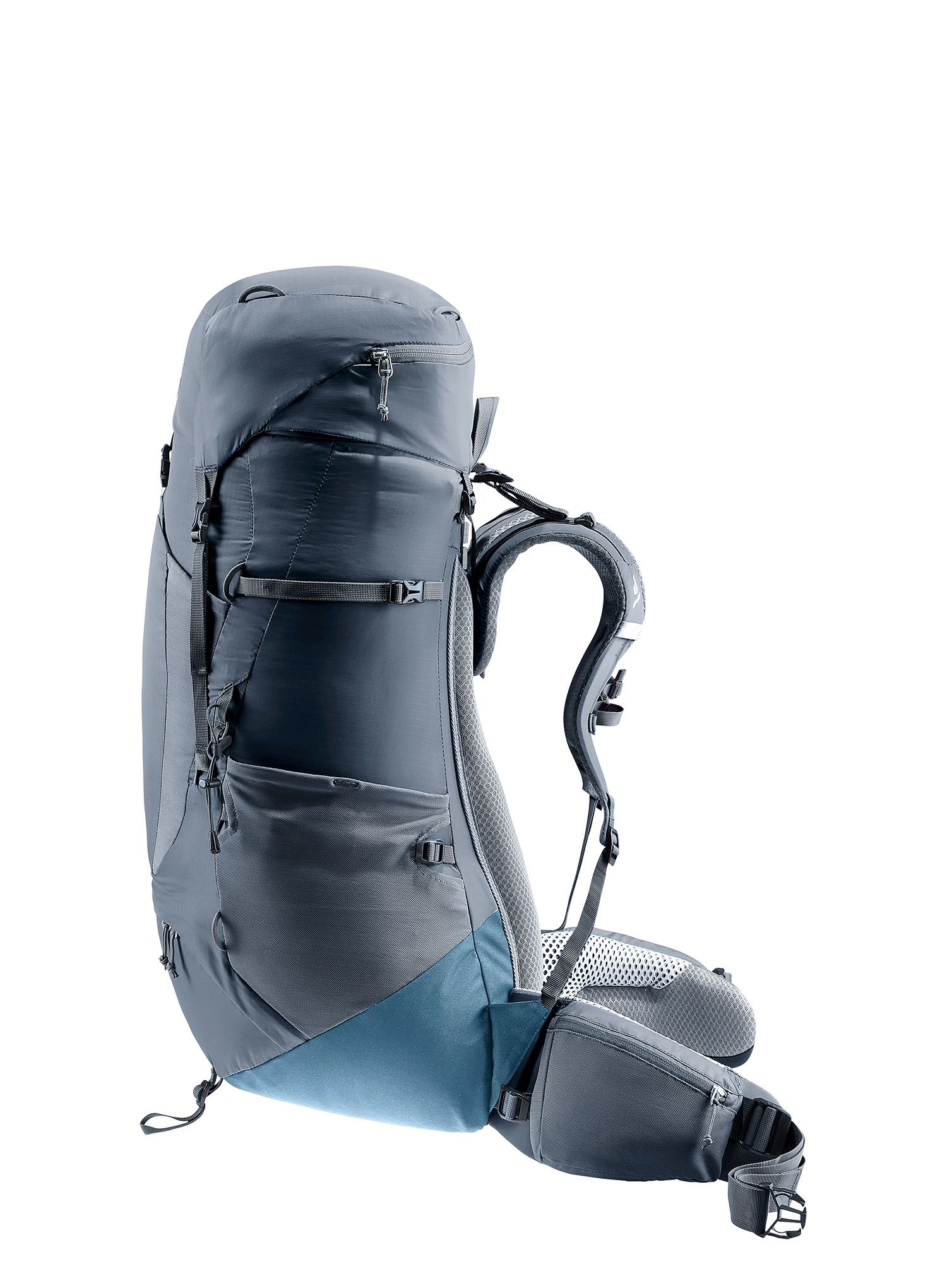 Trekový batoh Deuter Aircontact Lite 50 + 10 - black/marine