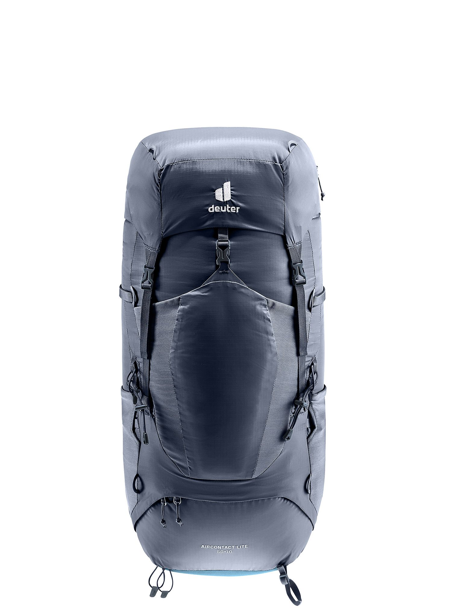 Trekový batoh Deuter Aircontact Lite 50 + 10 - black/marine