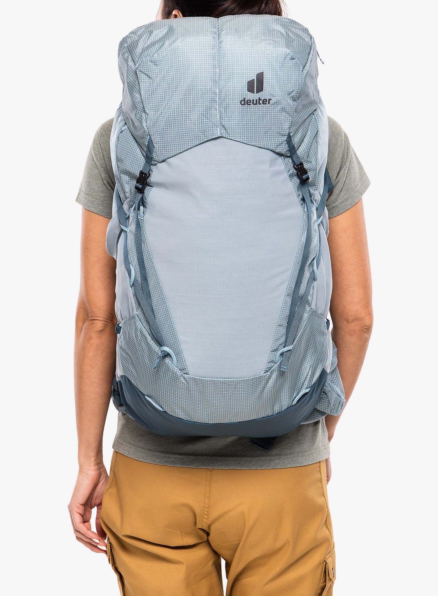 Dámský trekový batoh Deuter Aircontact Ultra 45+5 SL - dusk/atlantic