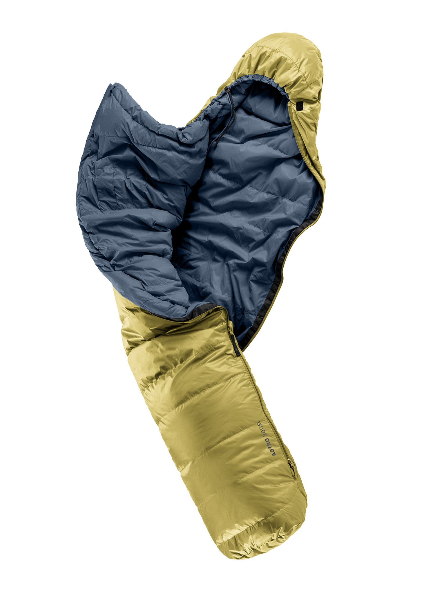 Péřový spacák Deuter Astro 300 EL (200 cm) - linden/ink