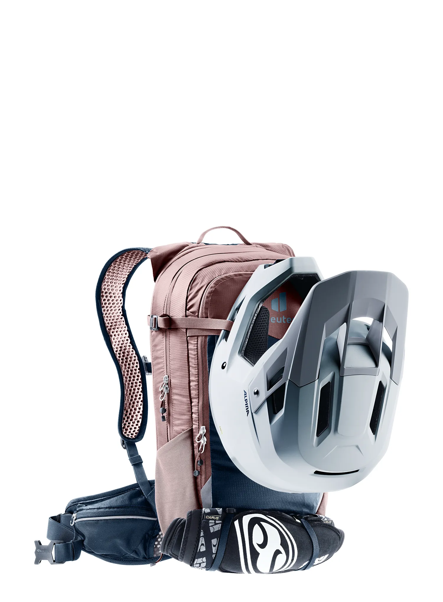 Batoh na kolo Deuter Compact 14+3 - ink/ashrose