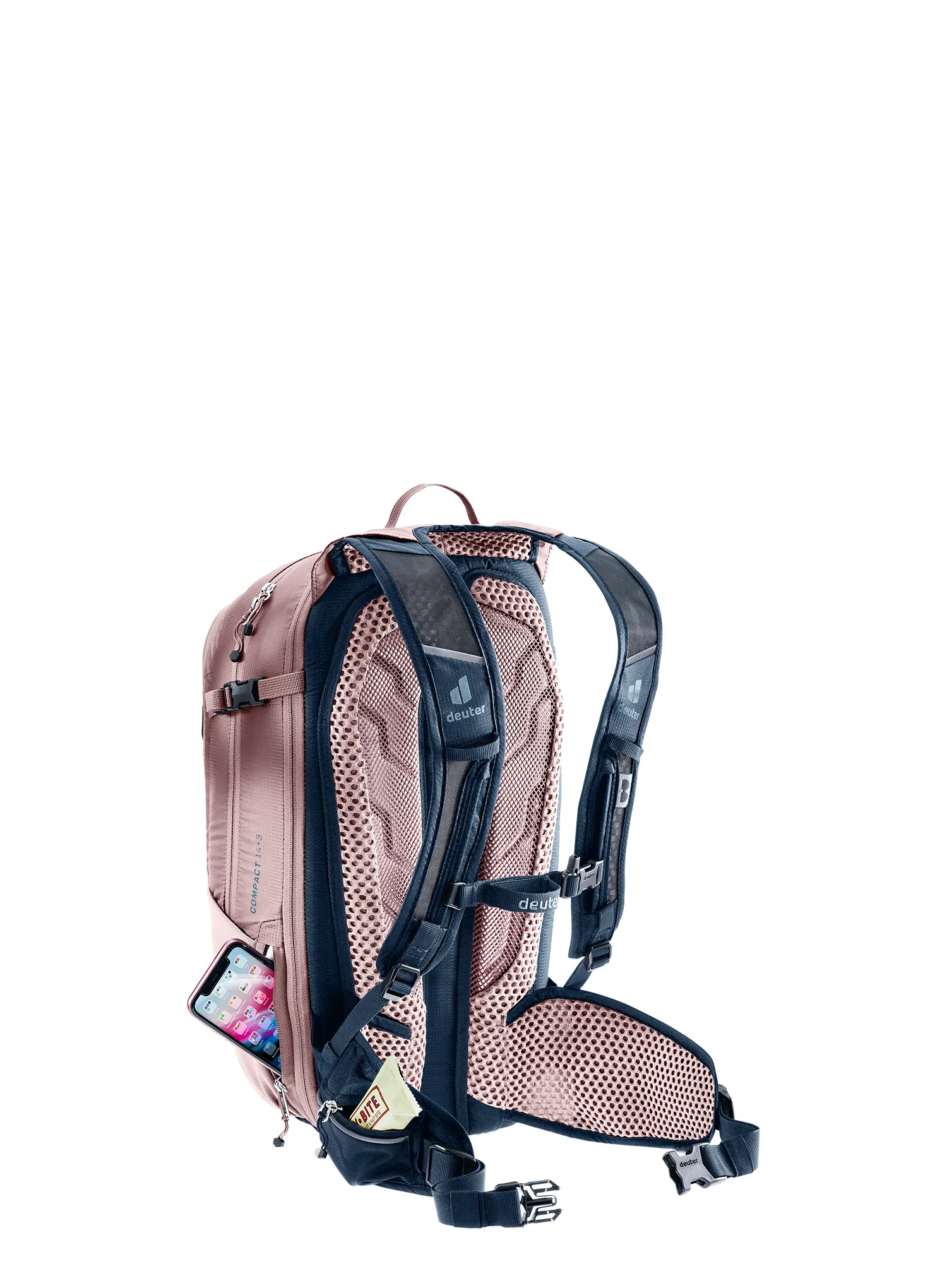 Batoh na kolo Deuter Compact 14+3 - ink/ashrose