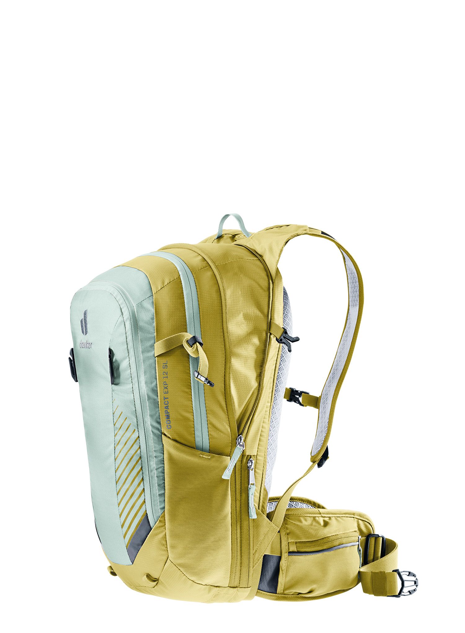 Cyklistický batoh dámský Deuter Compact EXP 12 SL - frost/linden