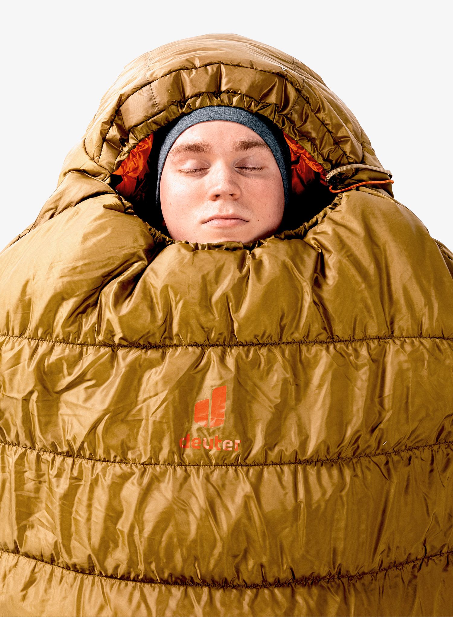 Spací pytel Deuter Exosphere -11 EL (200 cm) - almond/paprika
