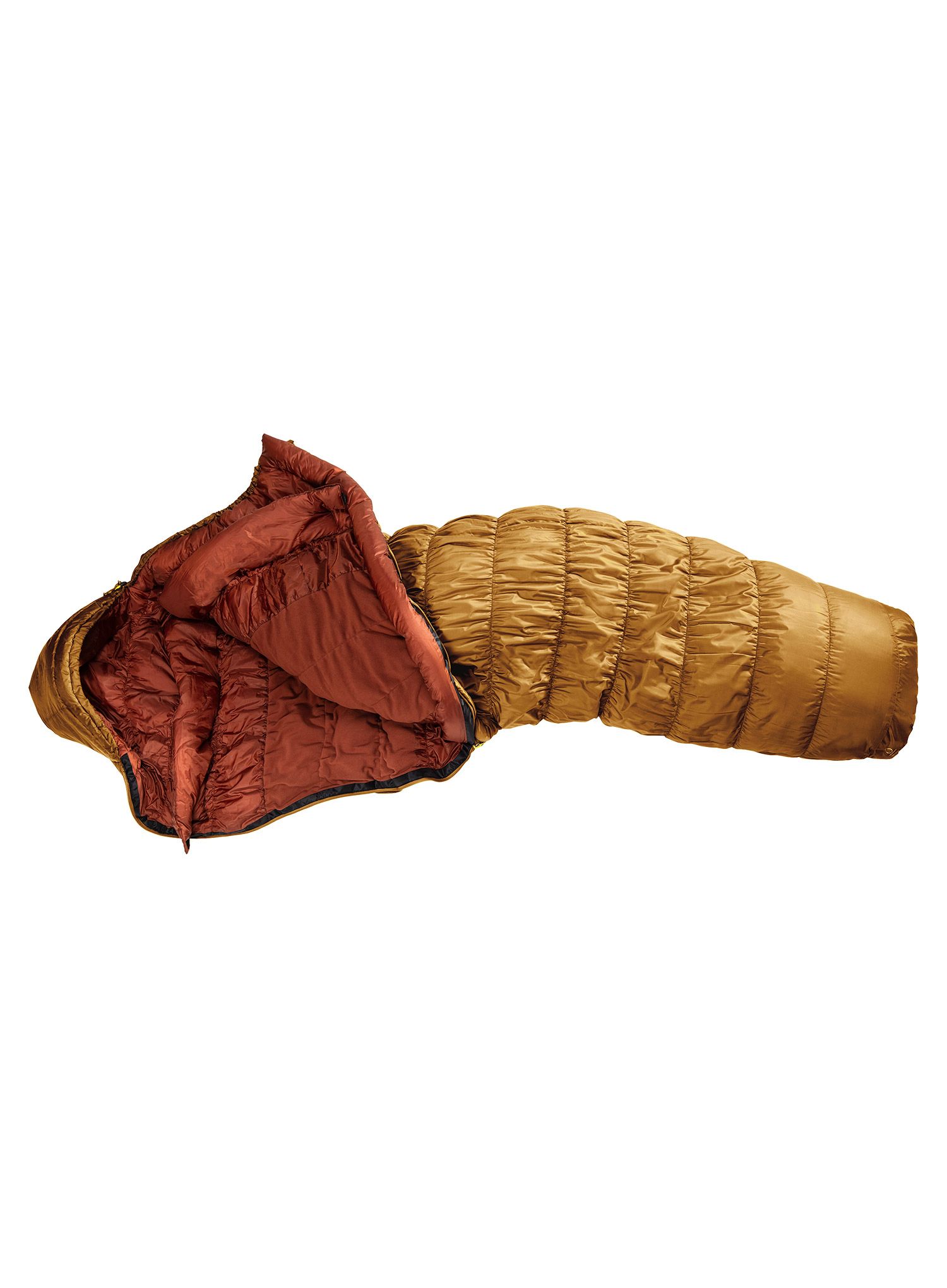 Dámský spací pytel Deuter Exosphere -11 SL (175 cm) - almond/redwood