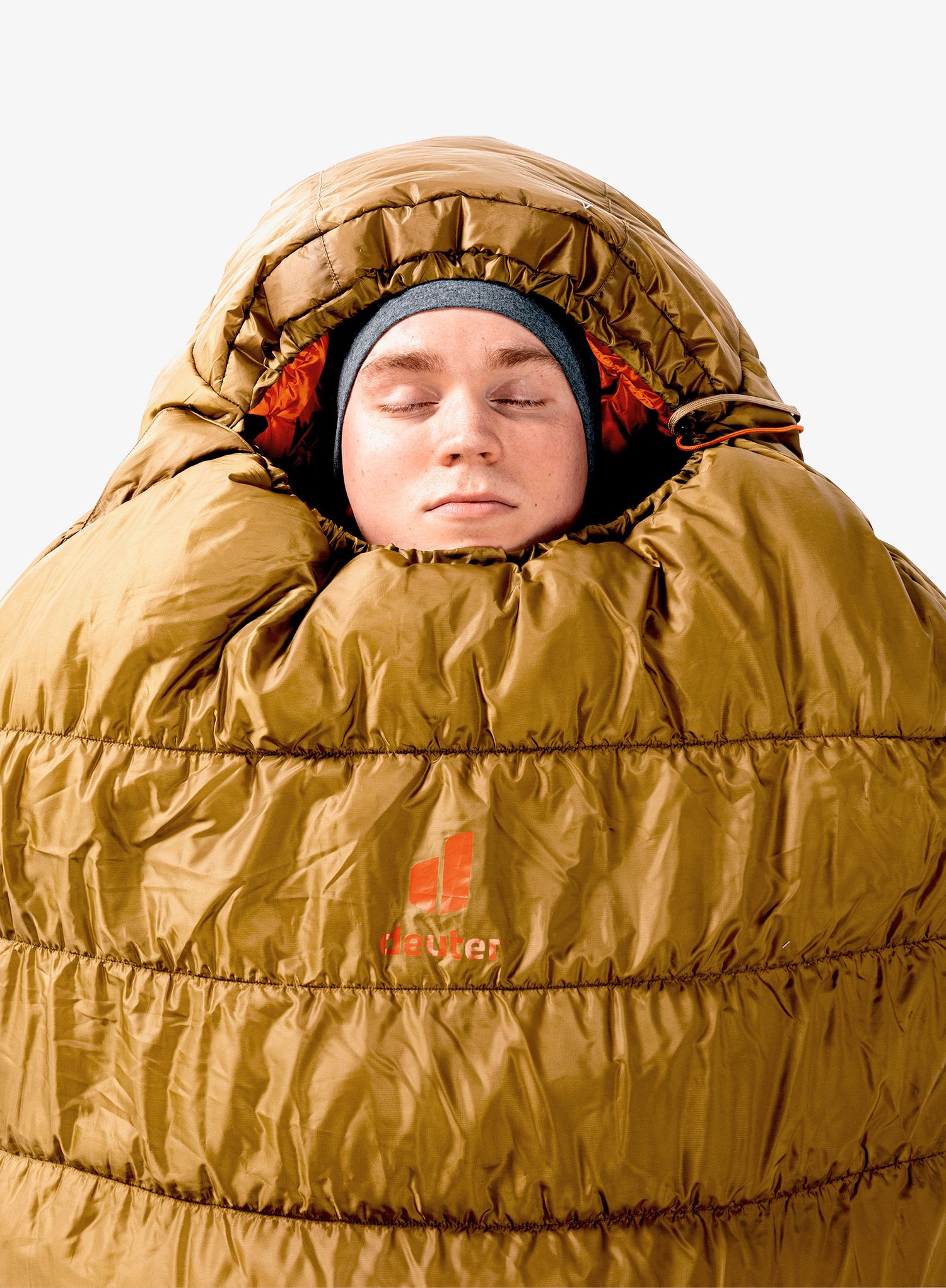 Spacák Deuter Exosphere -11 (185 cm) - almond/paprika