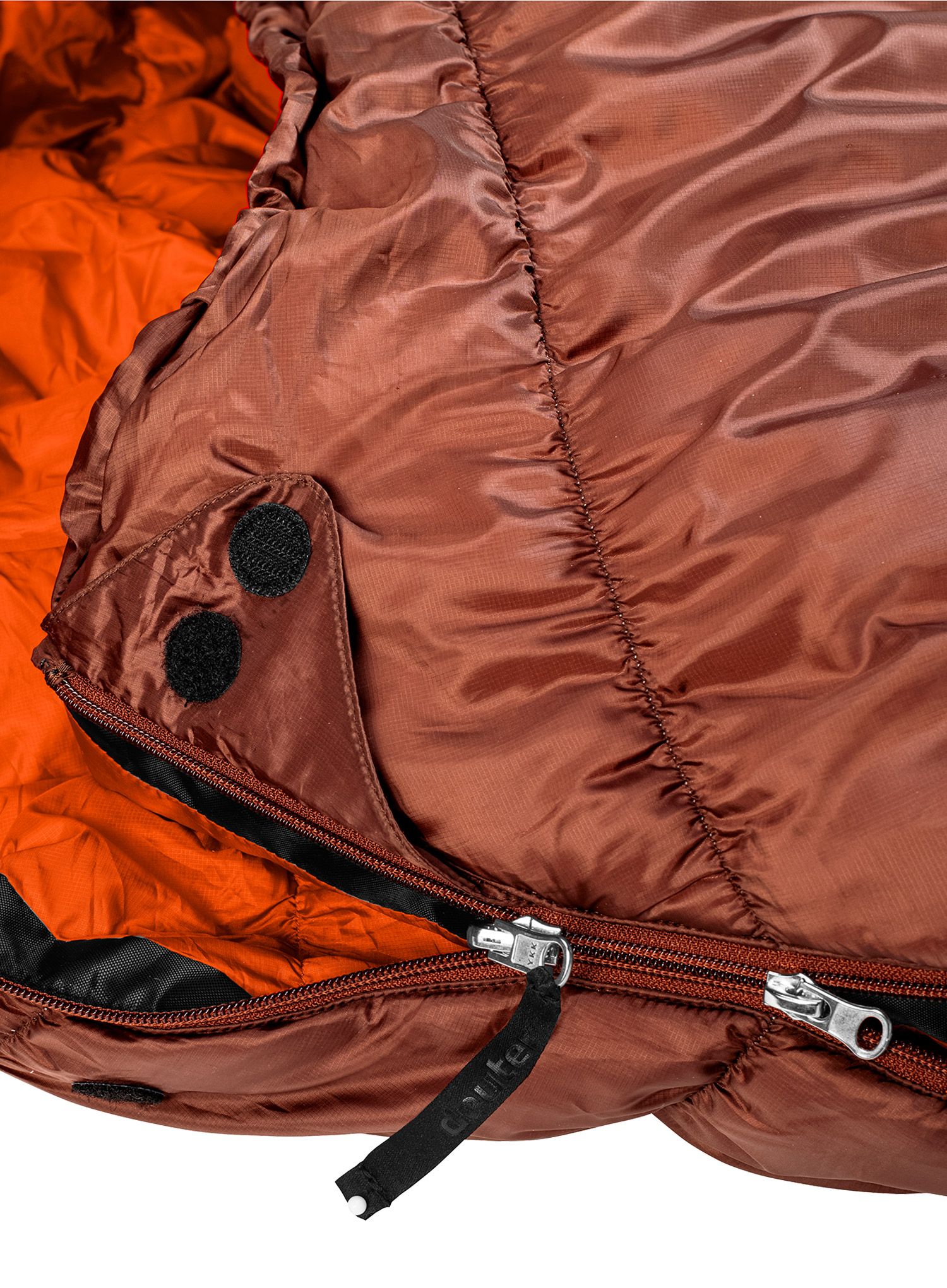 Spací pytel Deuter Exosphere -6 EL (200 cm) - umbra/paprika