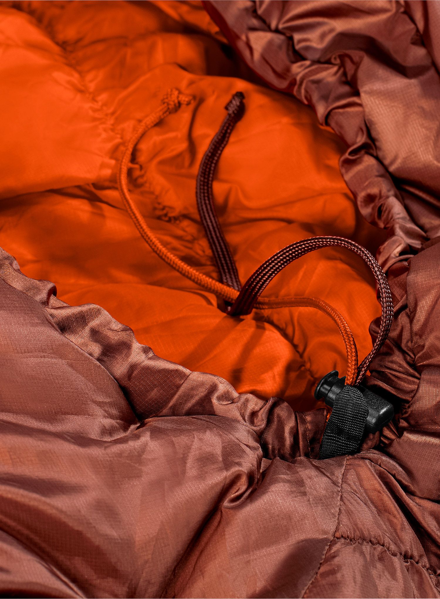 Spací pytel Deuter Exosphere -6 EL (200 cm) - umbra/paprika