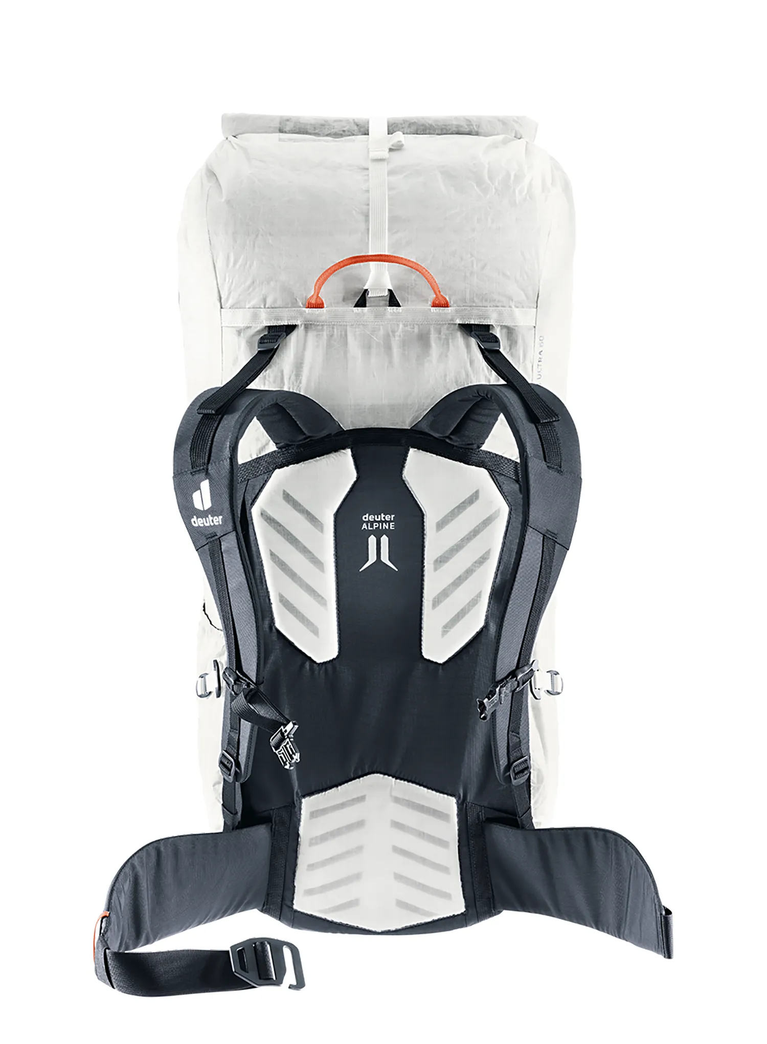 Batoh na hory Deuter Expedition Ultra 60 - white/black