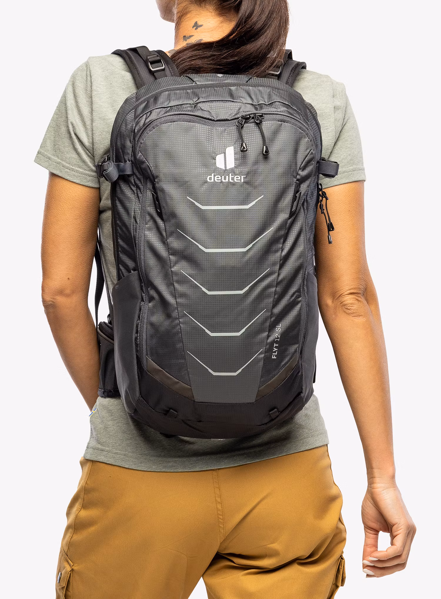 Dámský cyklistický batoh Deuter Flyt 12 SL - graphite/black