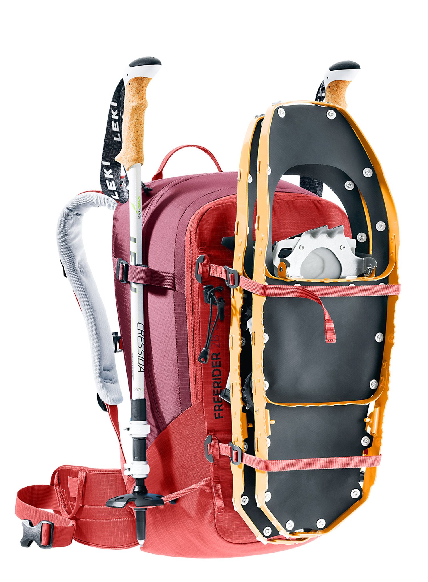 Dámský  skialpový batoh Deuter Freerider 28 SL - currant/maron