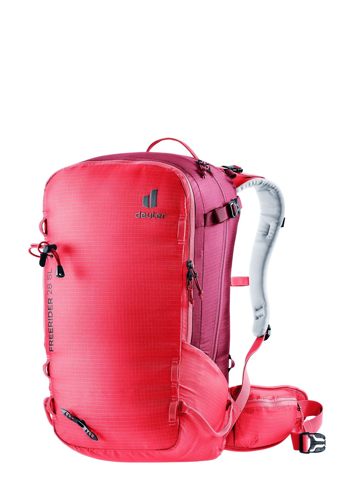 Skialpový batoh Deuter Freerider 28 SL - hibiscus/ruby