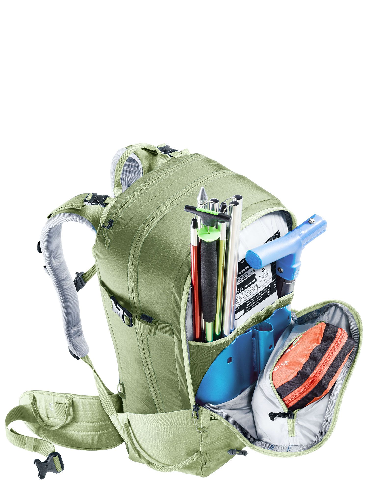 Dámský batoh Deuter Freerider 28 SL - mineral/grove