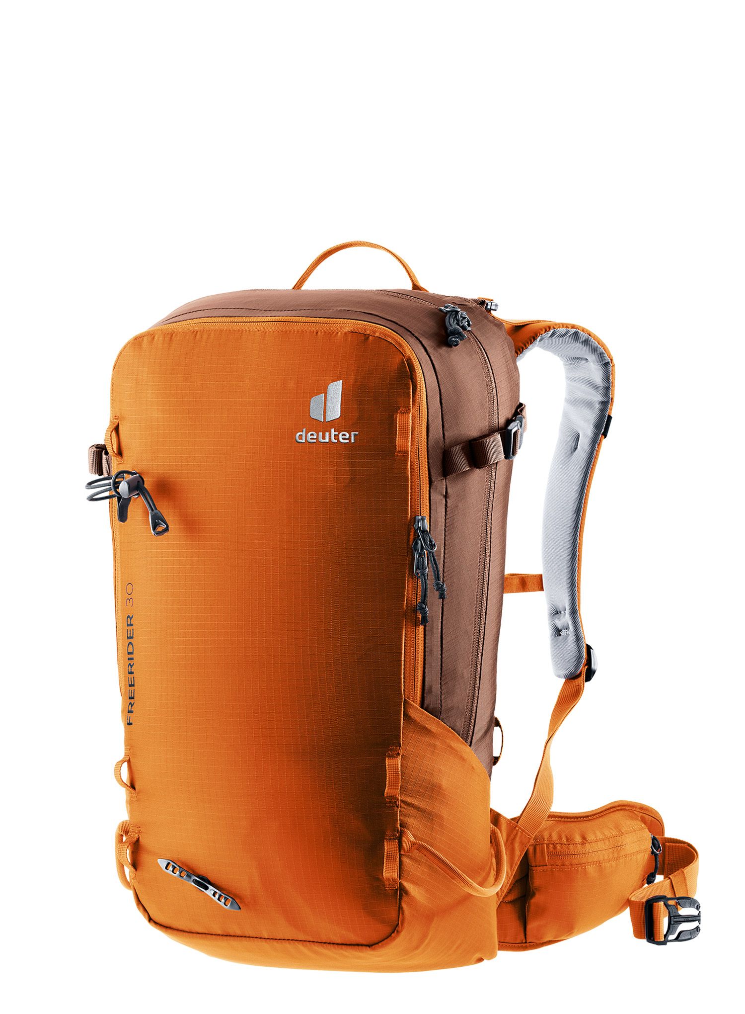 Skialpový batoh Deuter Freerider 30 - chestnut/umbra