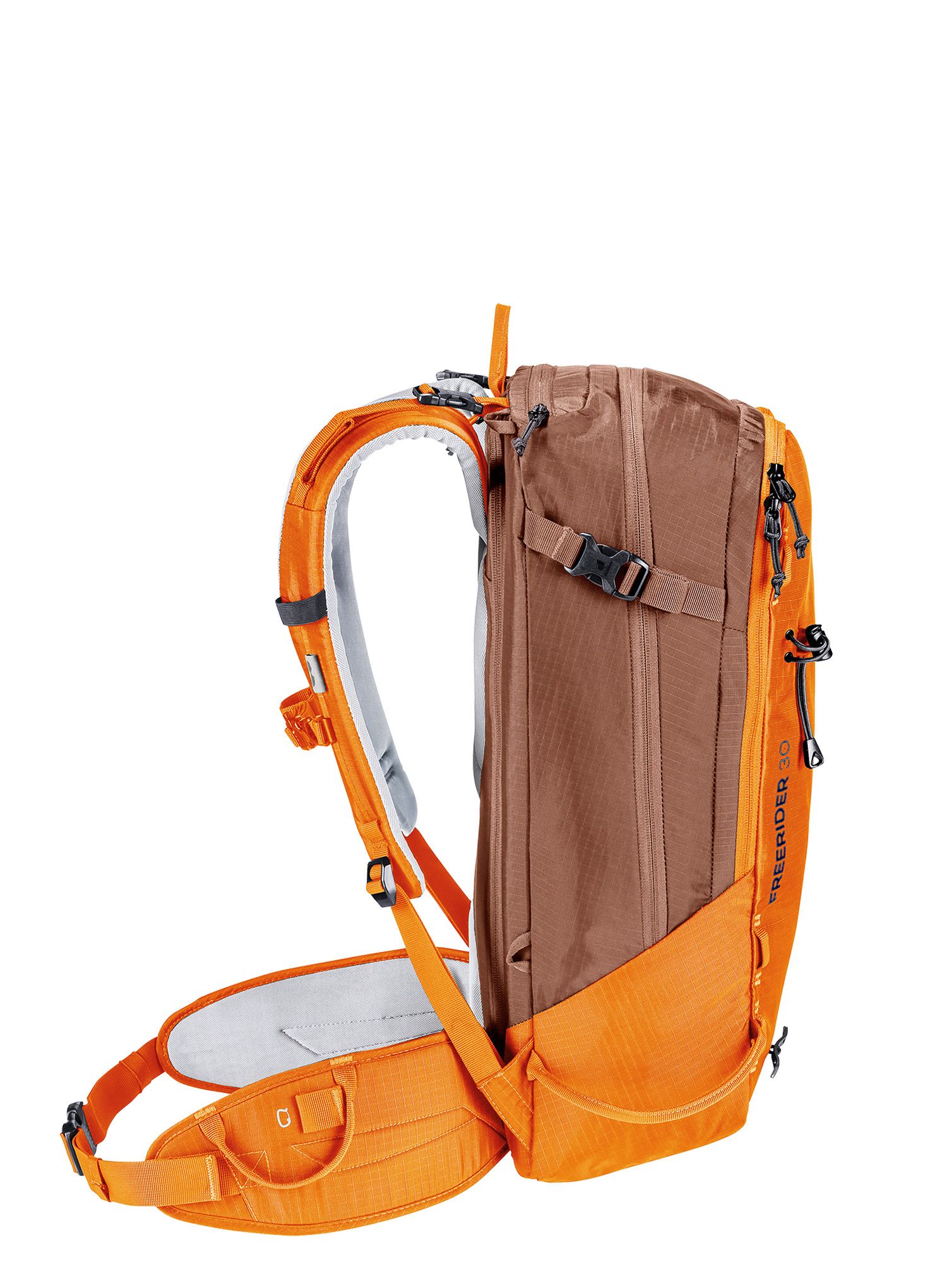 Skialpový batoh Deuter Freerider 30 - chestnut/umbra