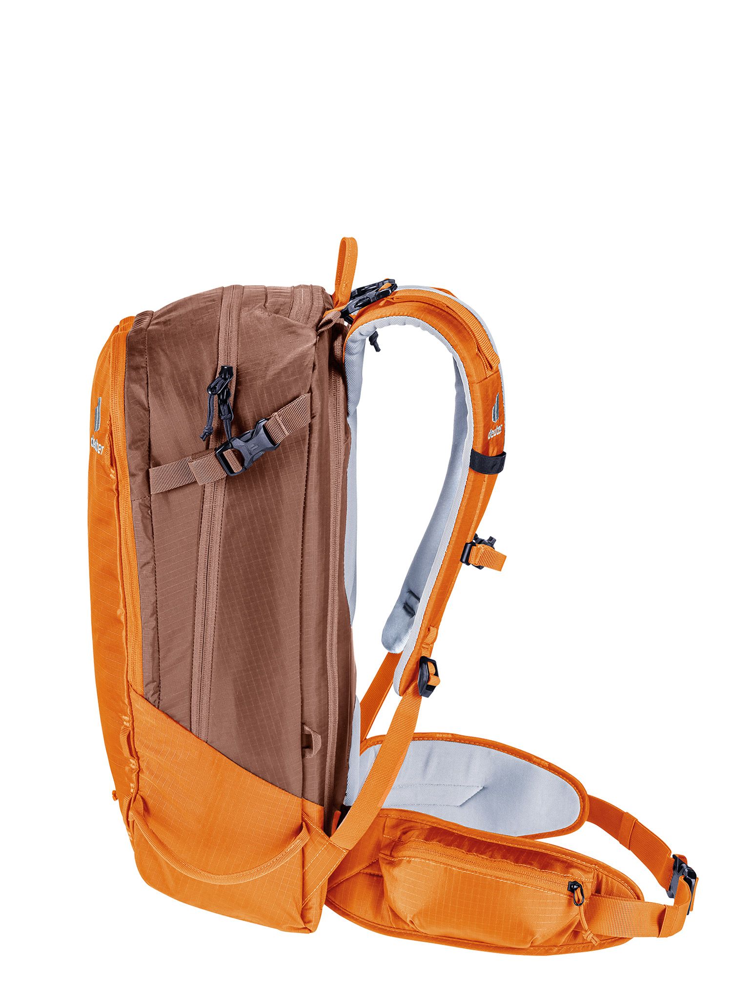 Skialpový batoh Deuter Freerider 30 - chestnut/umbra