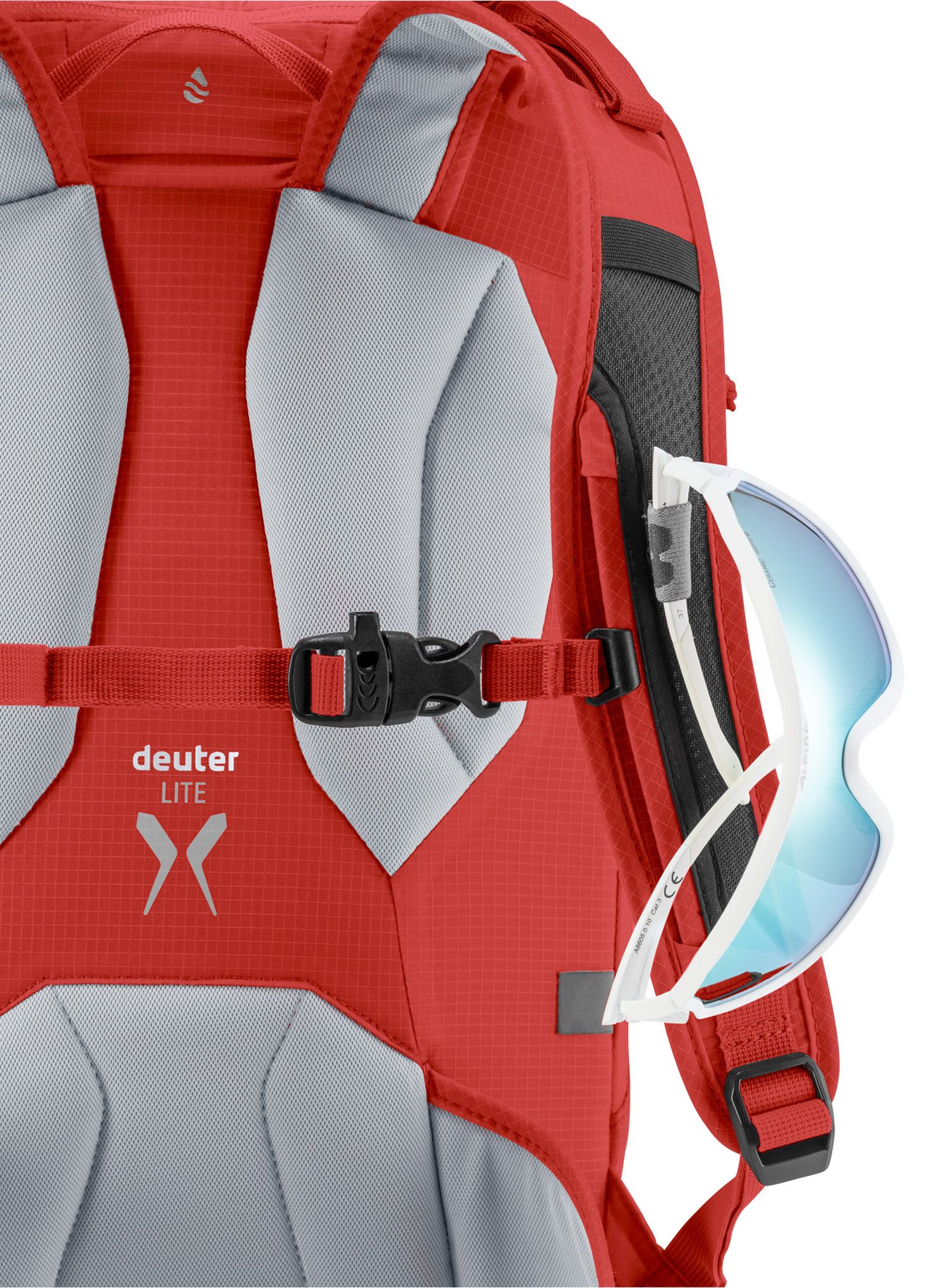 Dámský  skialpový batoh Deuter Freerider Lite 18 SL - currant