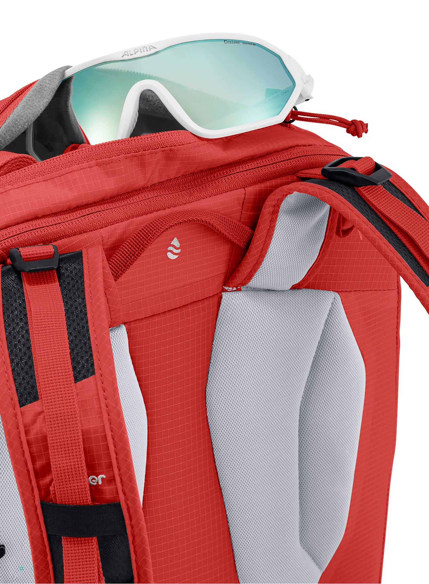 Dámský  skialpový batoh Deuter Freerider Lite 18 SL - currant