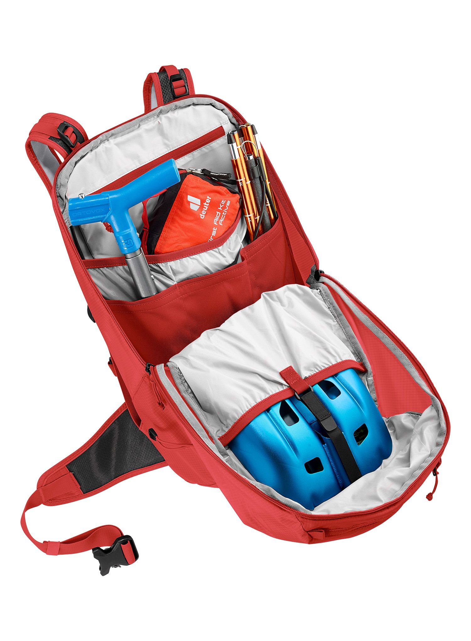 Dámský  skialpový batoh Deuter Freerider Lite 18 SL - currant