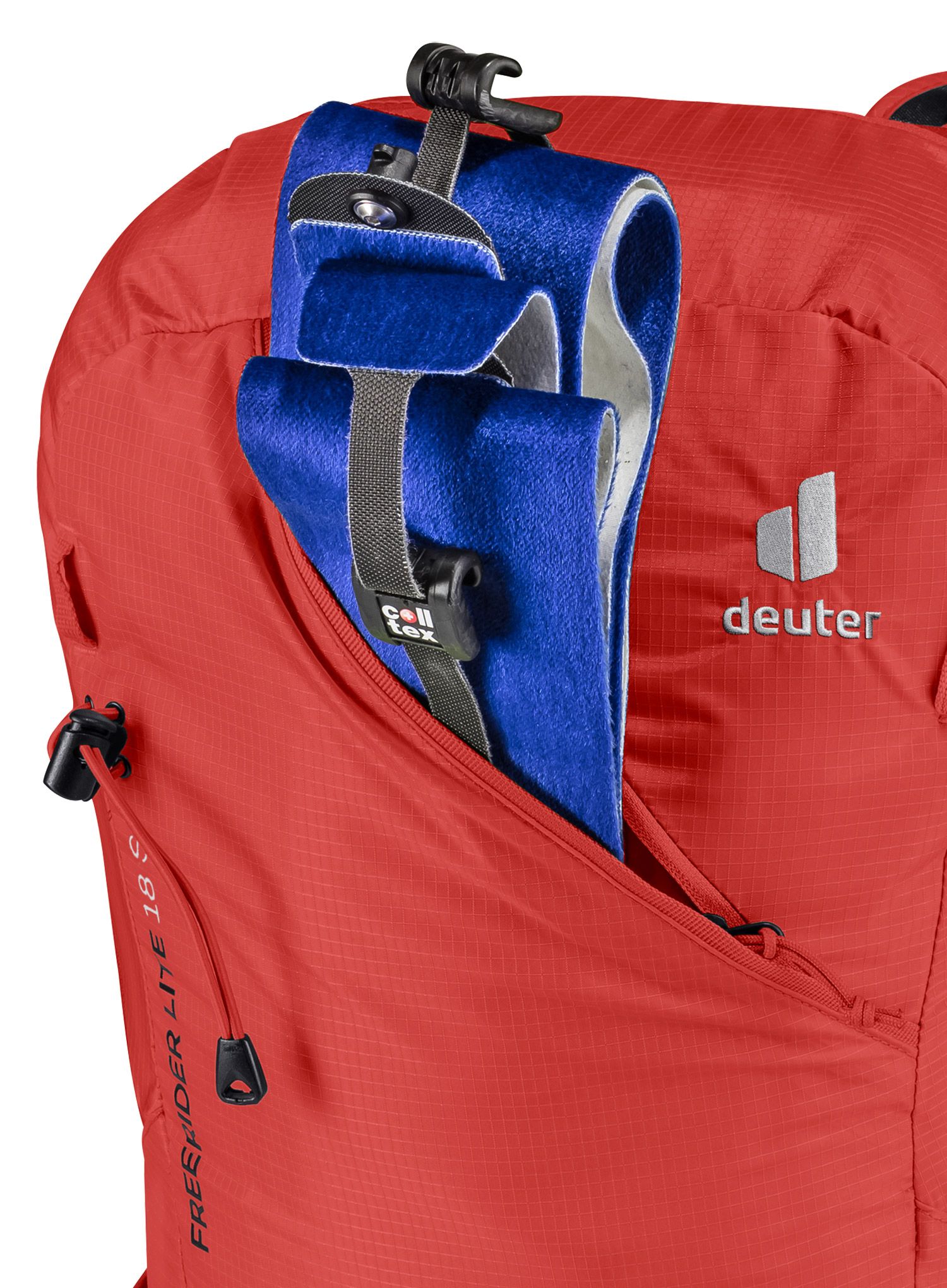 Dámský  skialpový batoh Deuter Freerider Lite 18 SL - currant