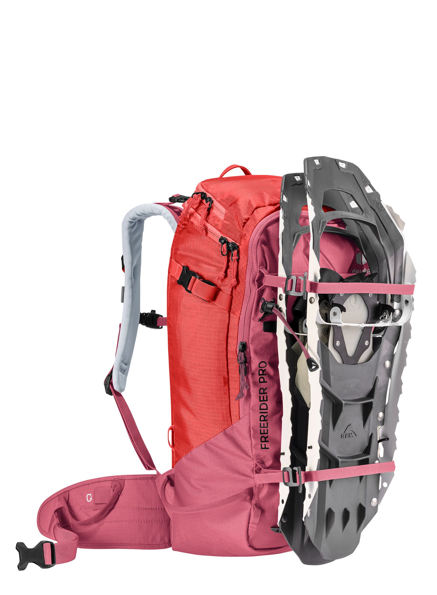 Dámský lyžařský batoh Deuter Freerider Pro 32+ SL - maron/currant