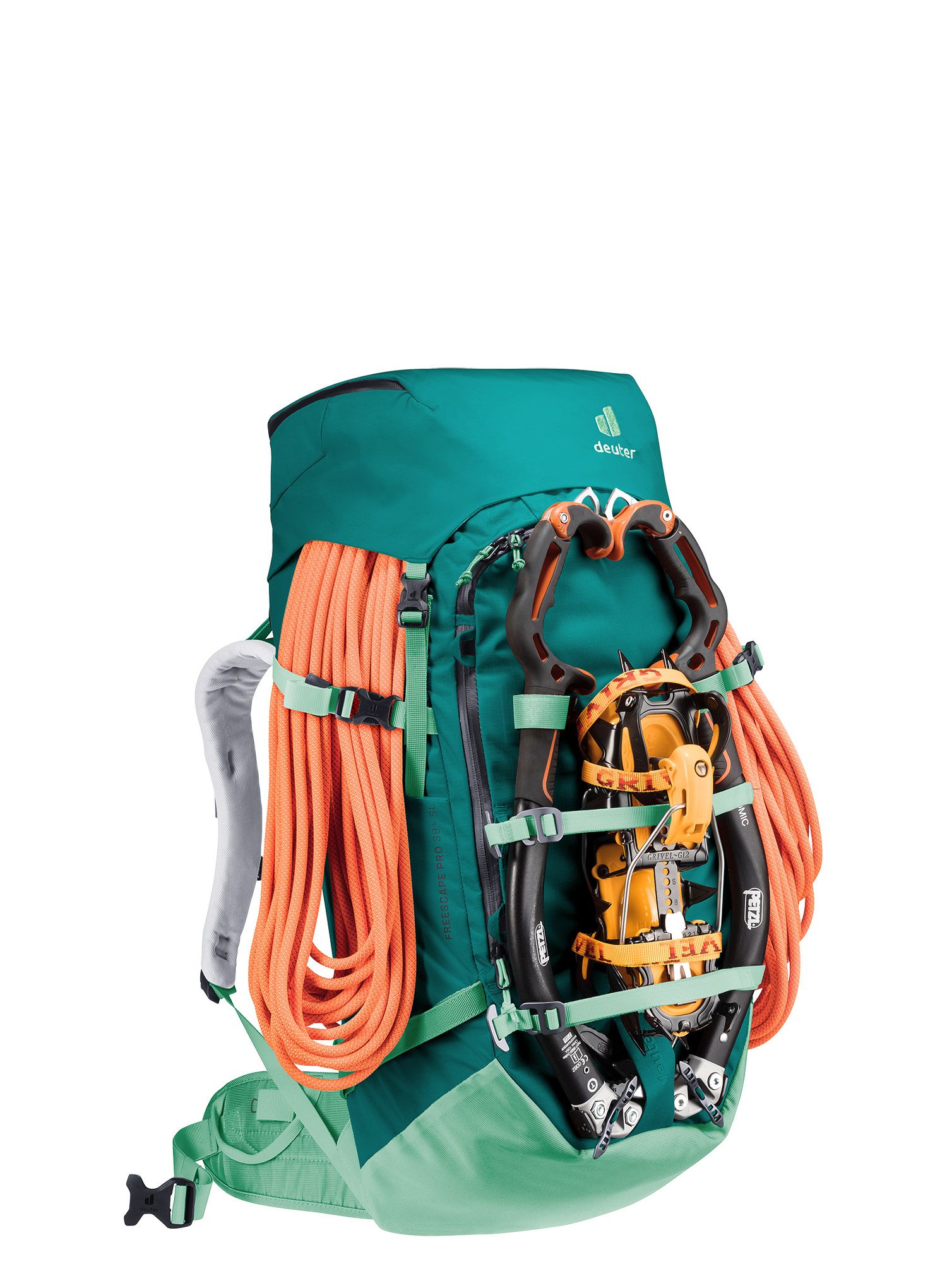 Dámský batoh Deuter Freescape Pro 38+ SL - deep sea/spearmint