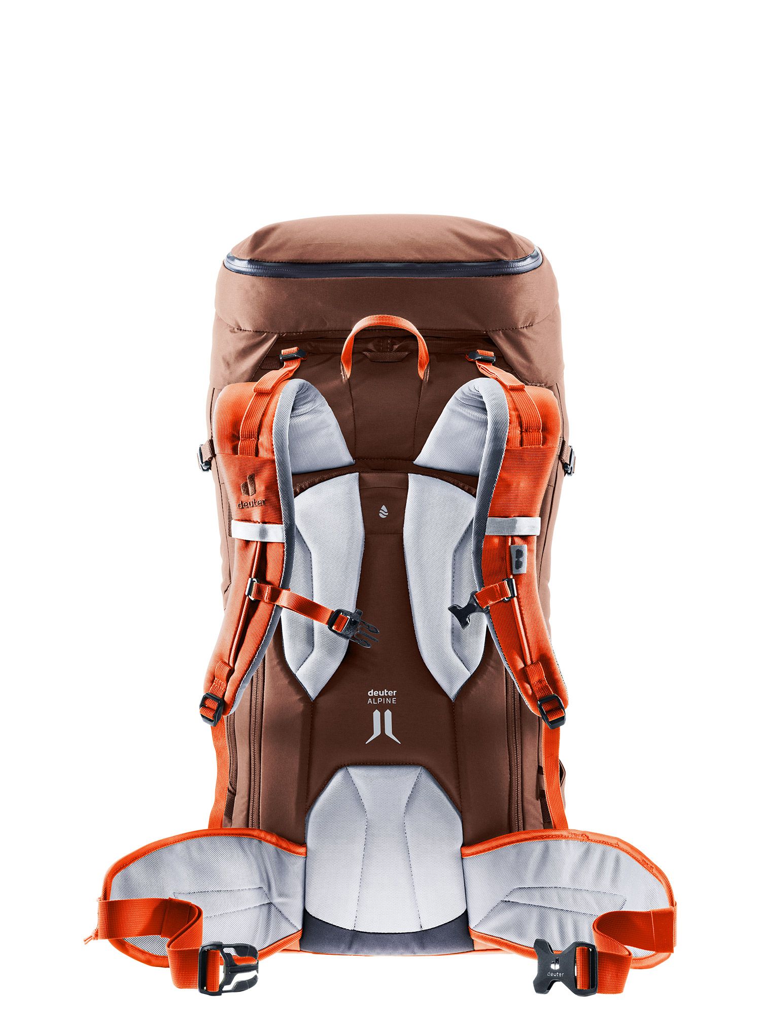 Skialpový batoh Deuter Freescape Pro 40+ - umbra/papaya