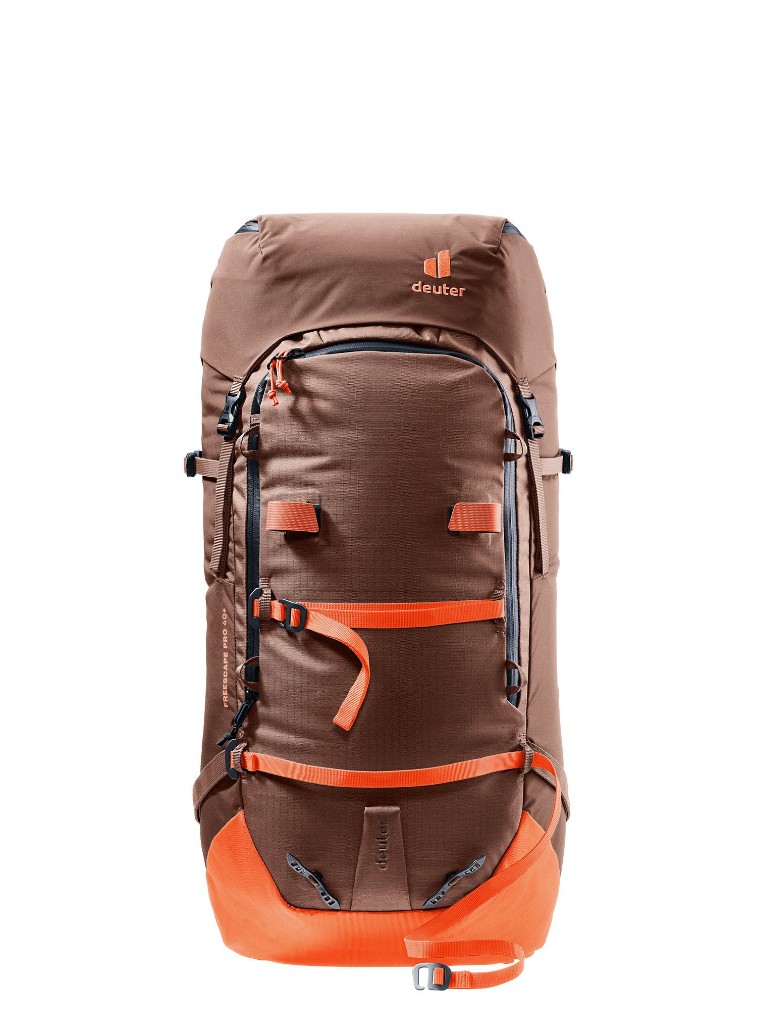 Skialpový batoh Deuter Freescape Pro 40+ - umbra/papaya
