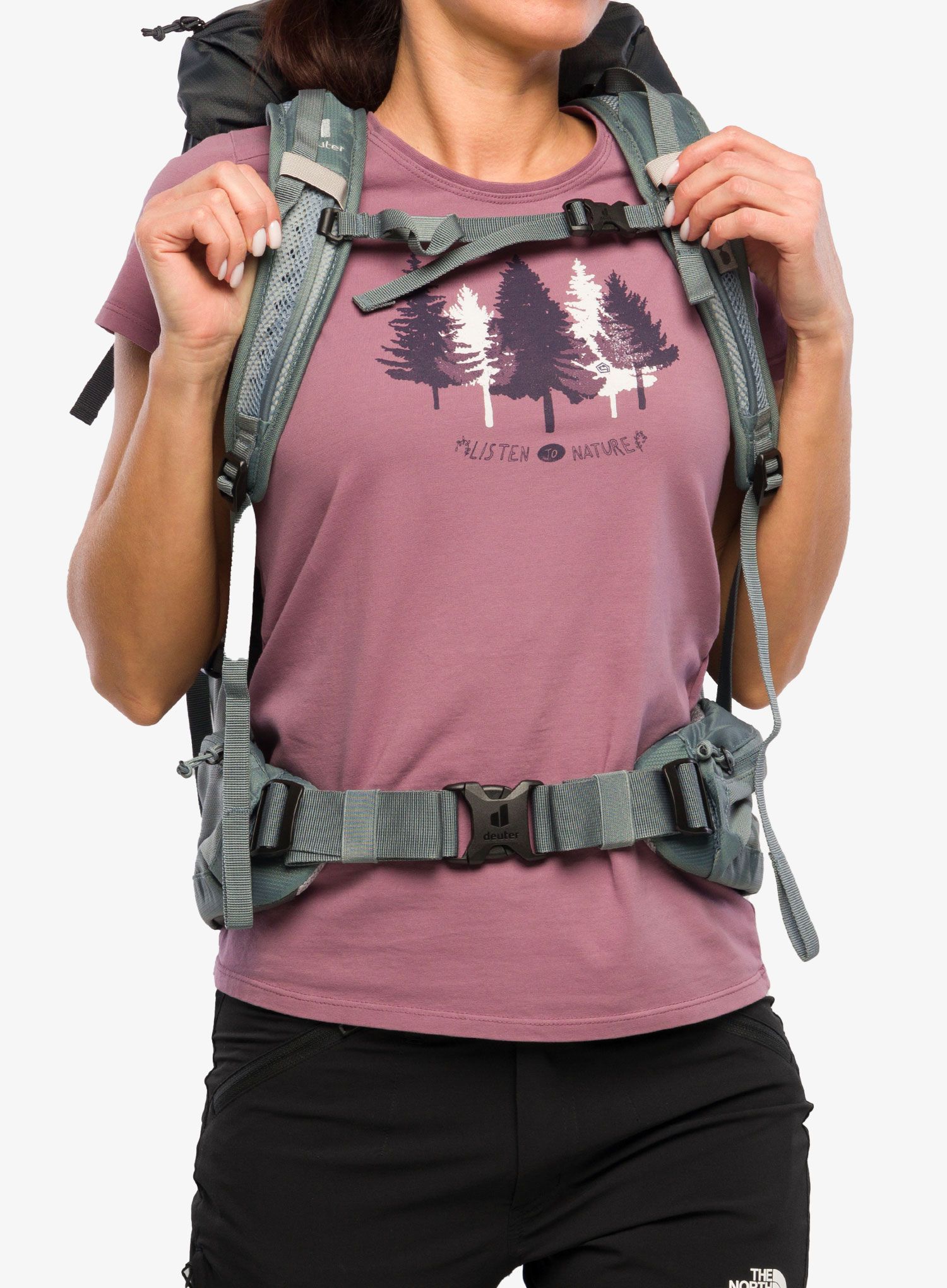 Dámský turistický batoh Deuter Futura 24 SL - graphite/shale