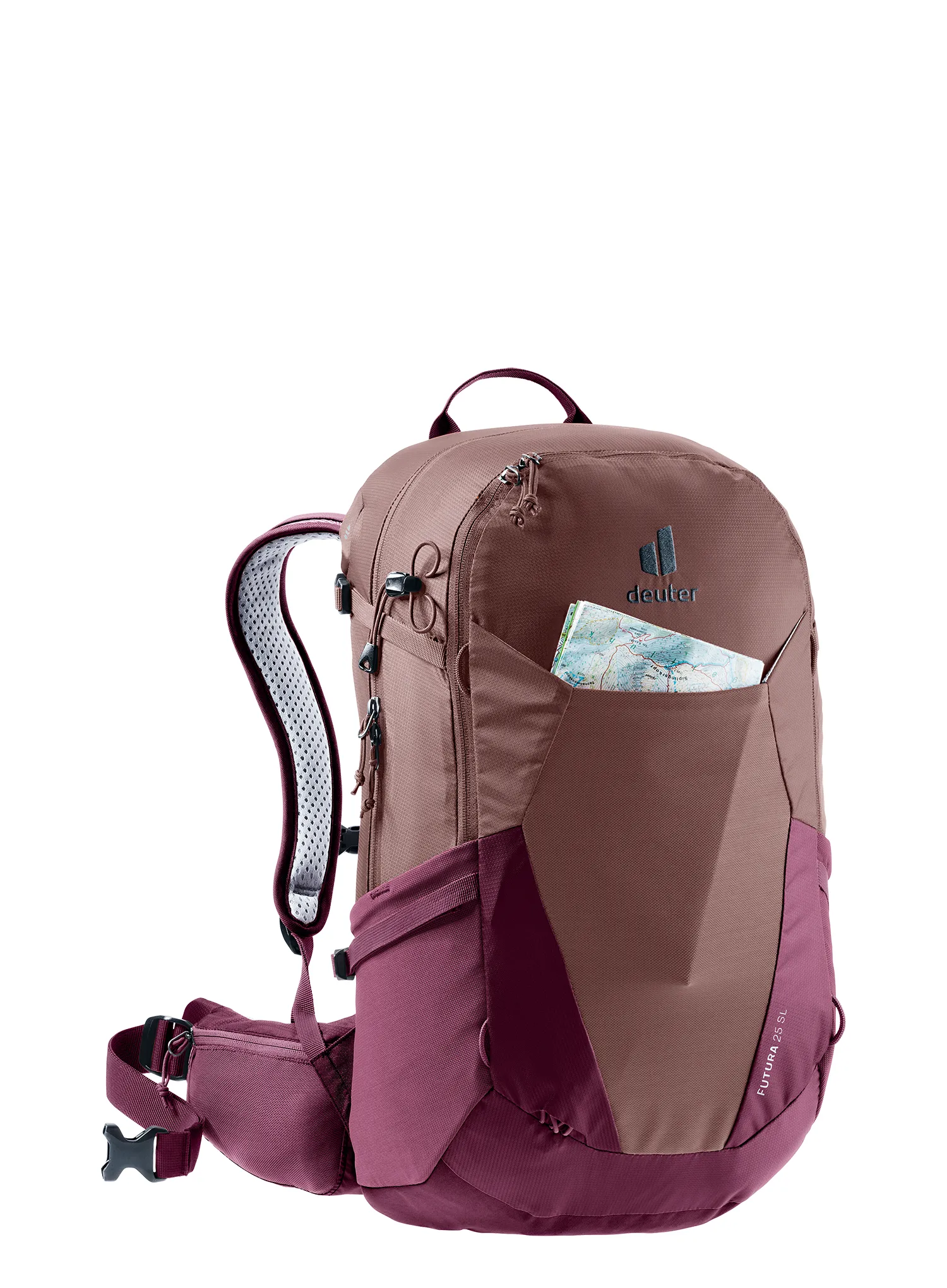 Dámský turistický batoh Deuter Futura 25 SL - ashrose/cassis