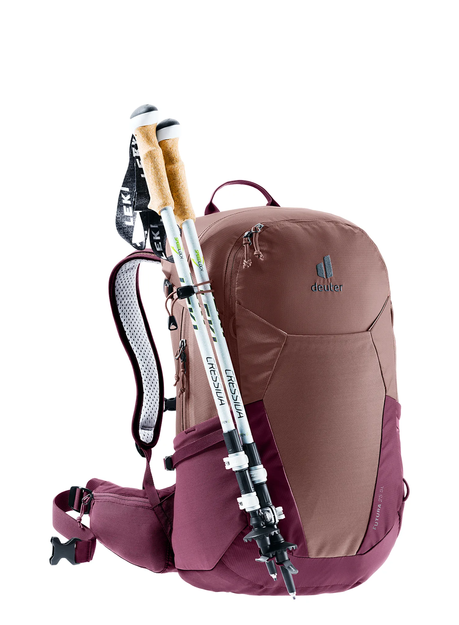 Dámský turistický batoh Deuter Futura 25 SL - ashrose/cassis