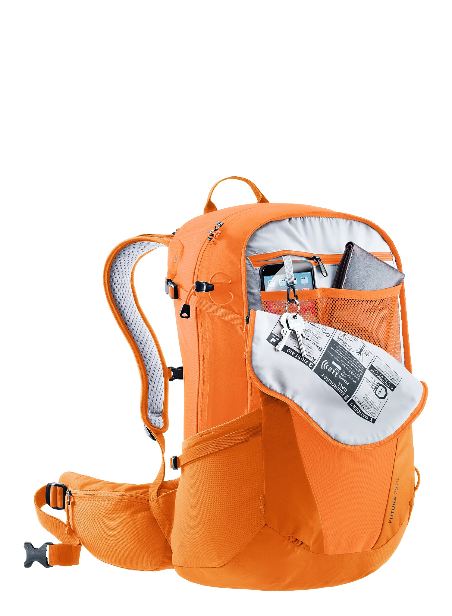 Dámský turistický batoh Deuter Futura 25 SL - peach/tuscany