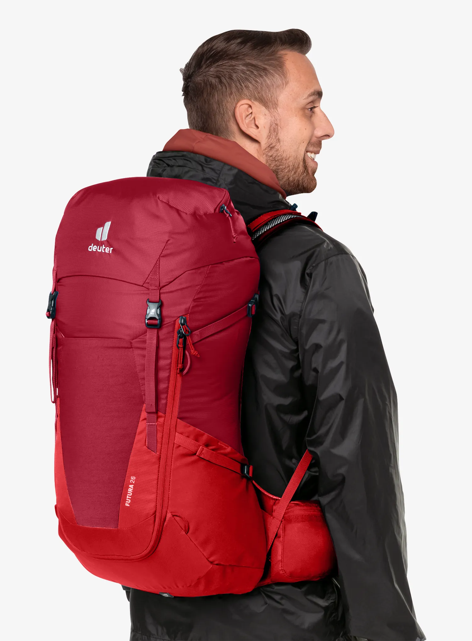 Turistický batoh Deuter Futura 26 - masala/cherry