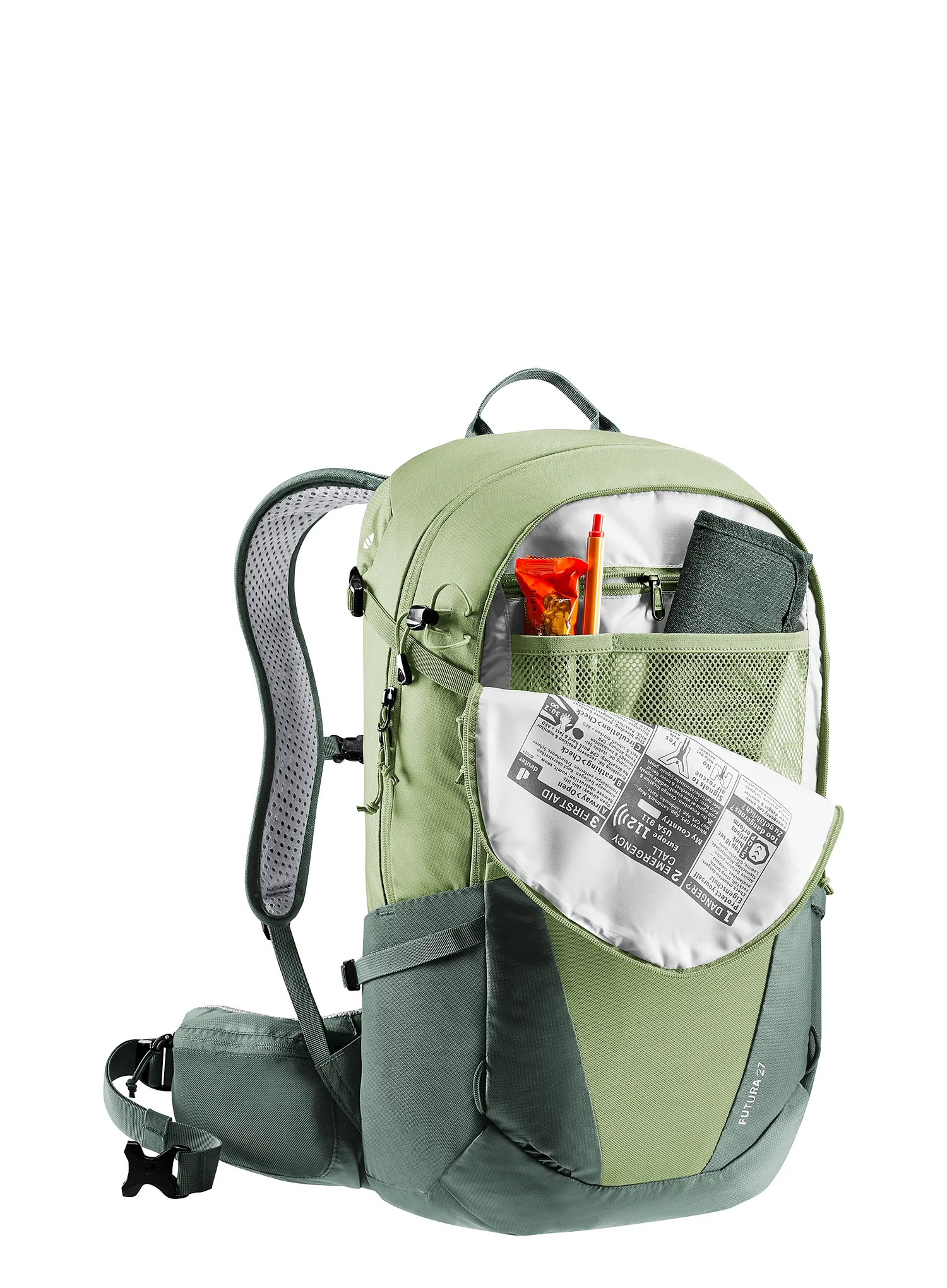 Turistický batoh Deuter Futura 27 - grove/ivy
