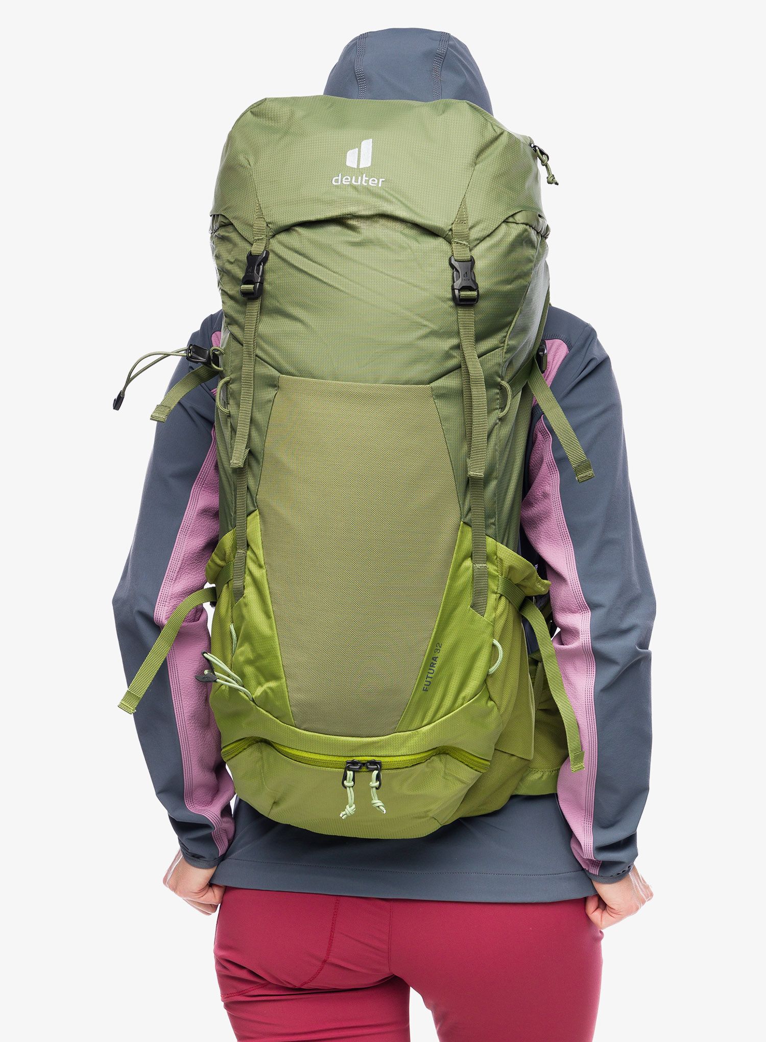 Turistický batoh Deuter Futura 32 - khaki/meadow/meadow