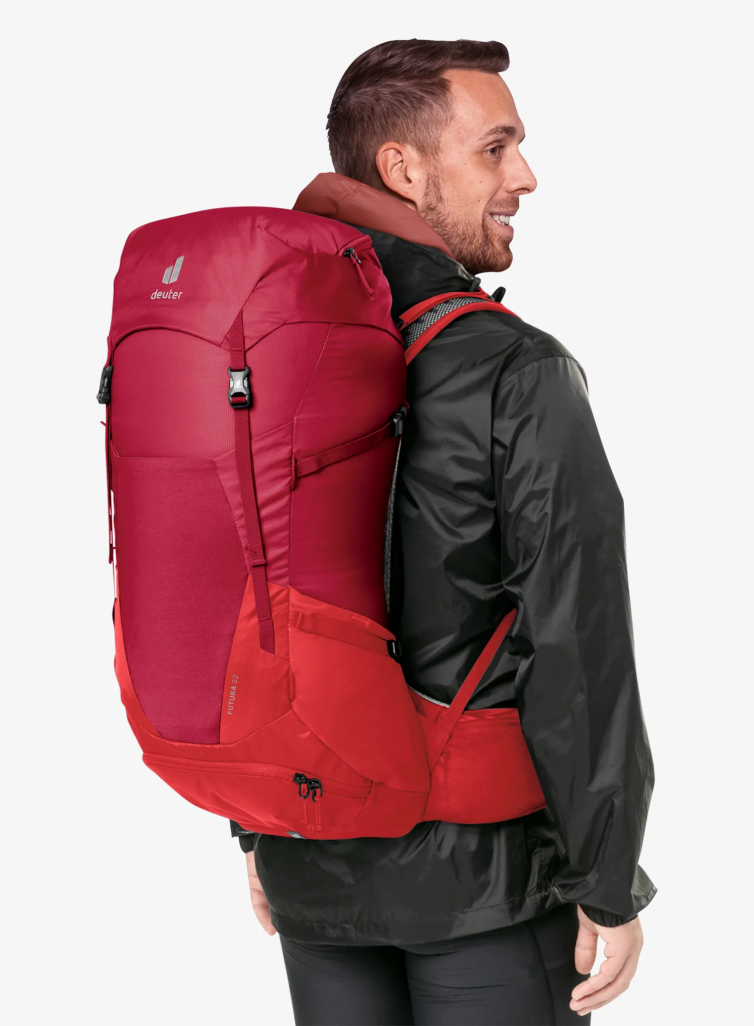 Turistický batoh Deuter Futura 32 - masala/cherry