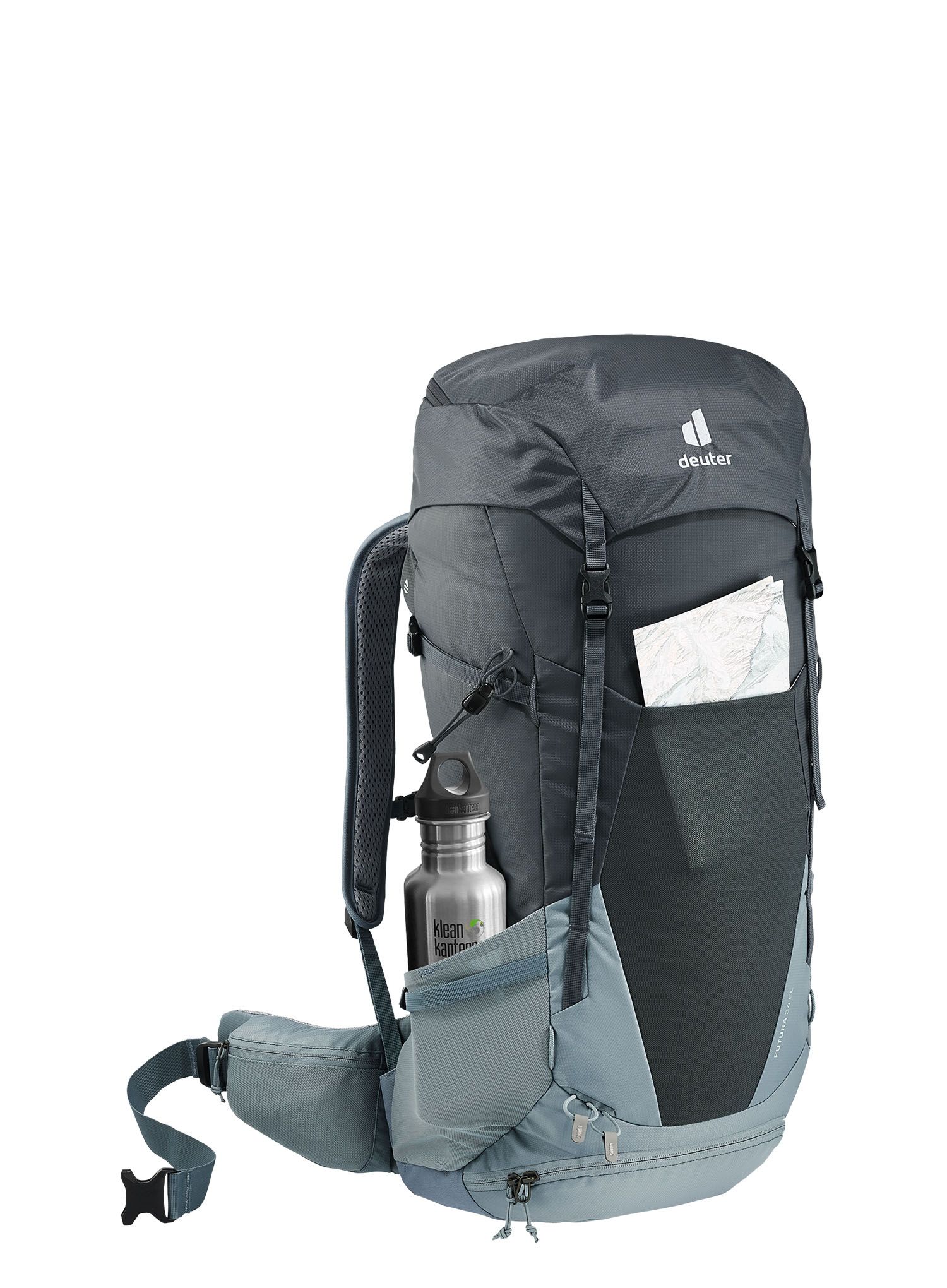 Turistický batoh pro vysoké lidi Deuter Futura 34 EL - graphite/shale