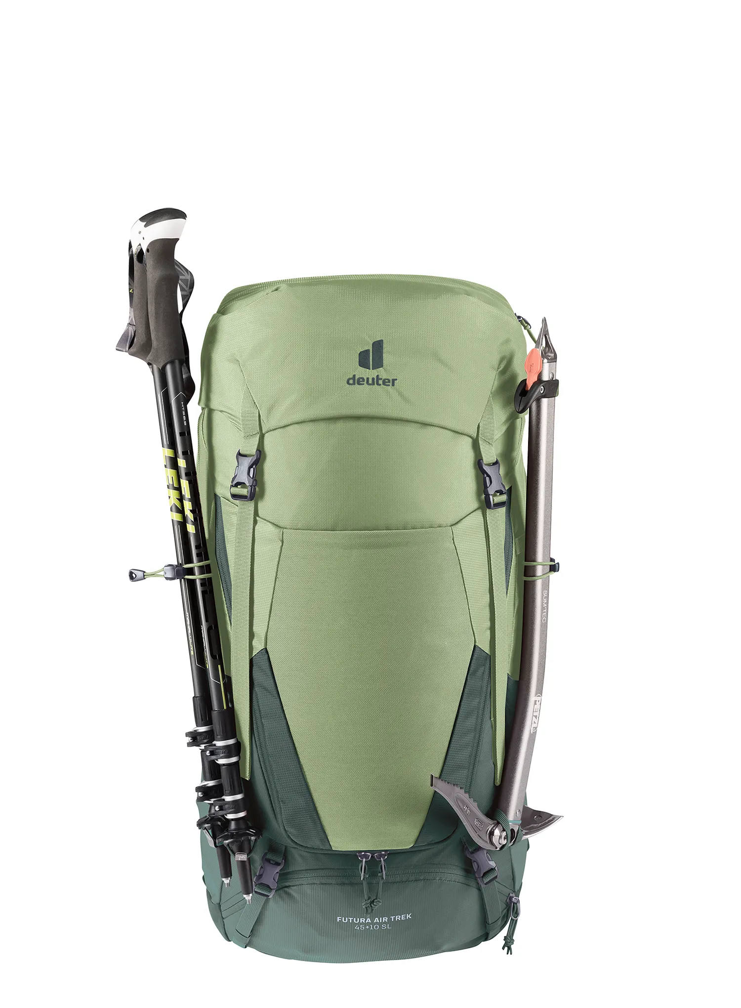 Trekový batoh Deuter Futura Air Trek 45 + 10 SL - grove/ivy