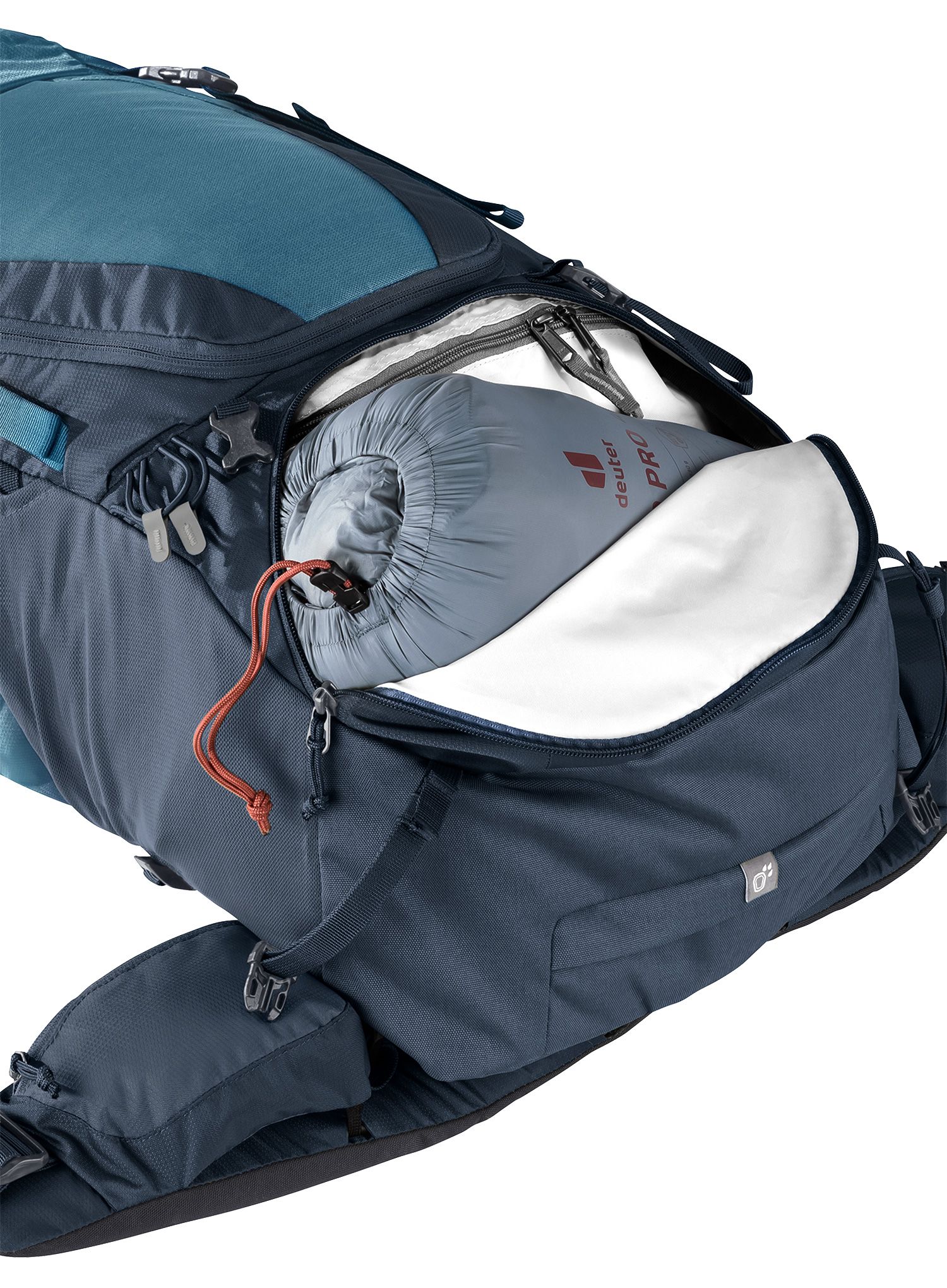 Trekový batoh Deuter Futura Air Trek 60 + 10 - atlantic/ink