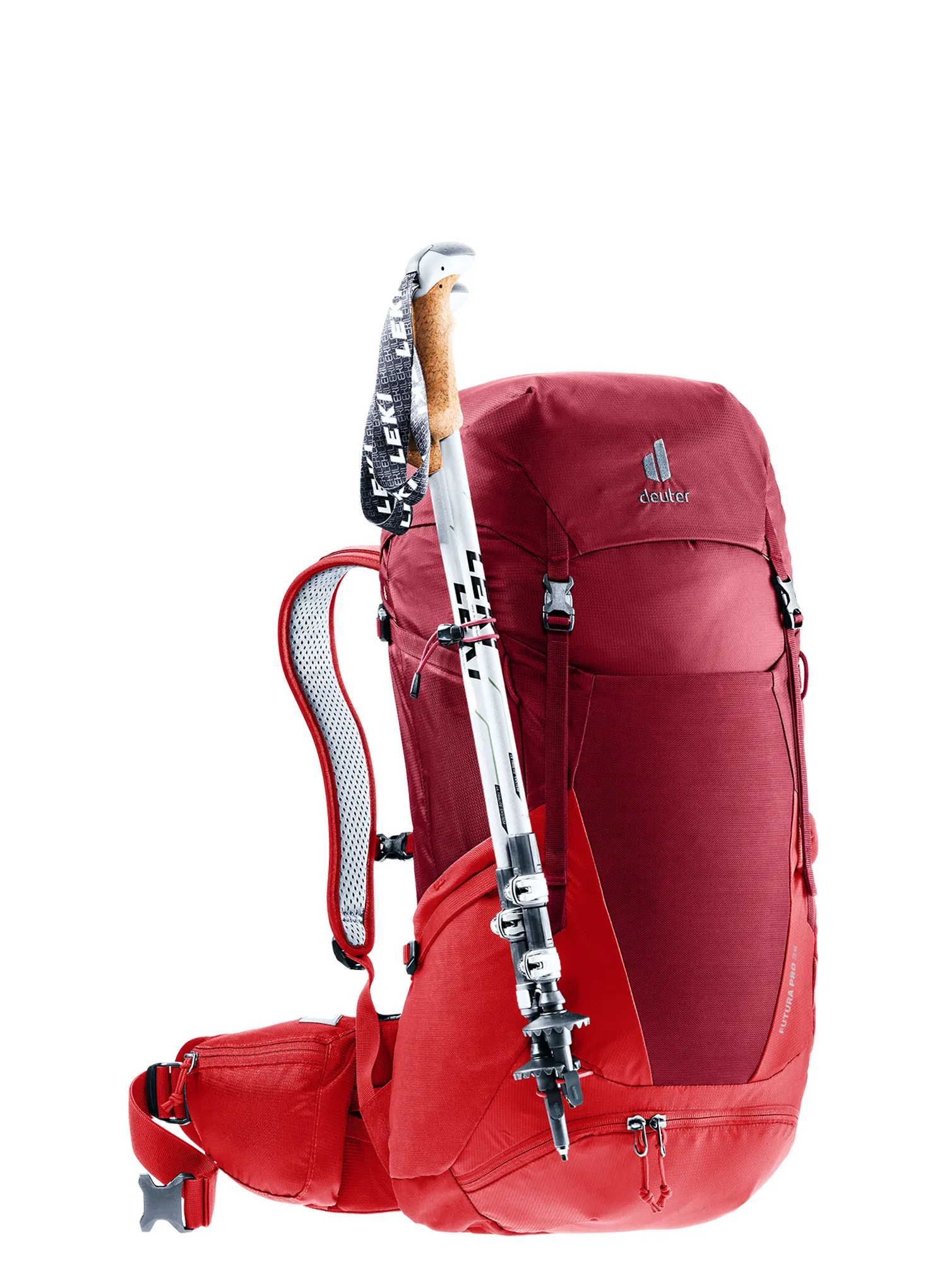 Turistický batoh Deuter Futura Pro 36 - masala/cherry