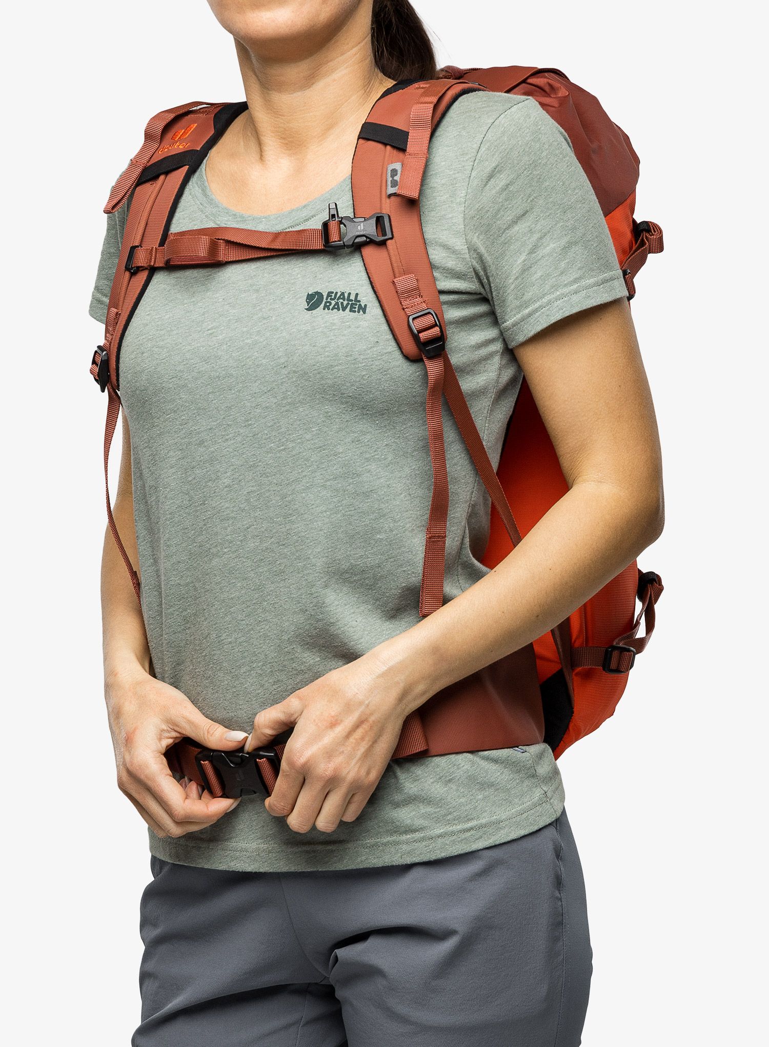 Batoh na hory dámské Deuter Guide 28 SL - papaya/redwood