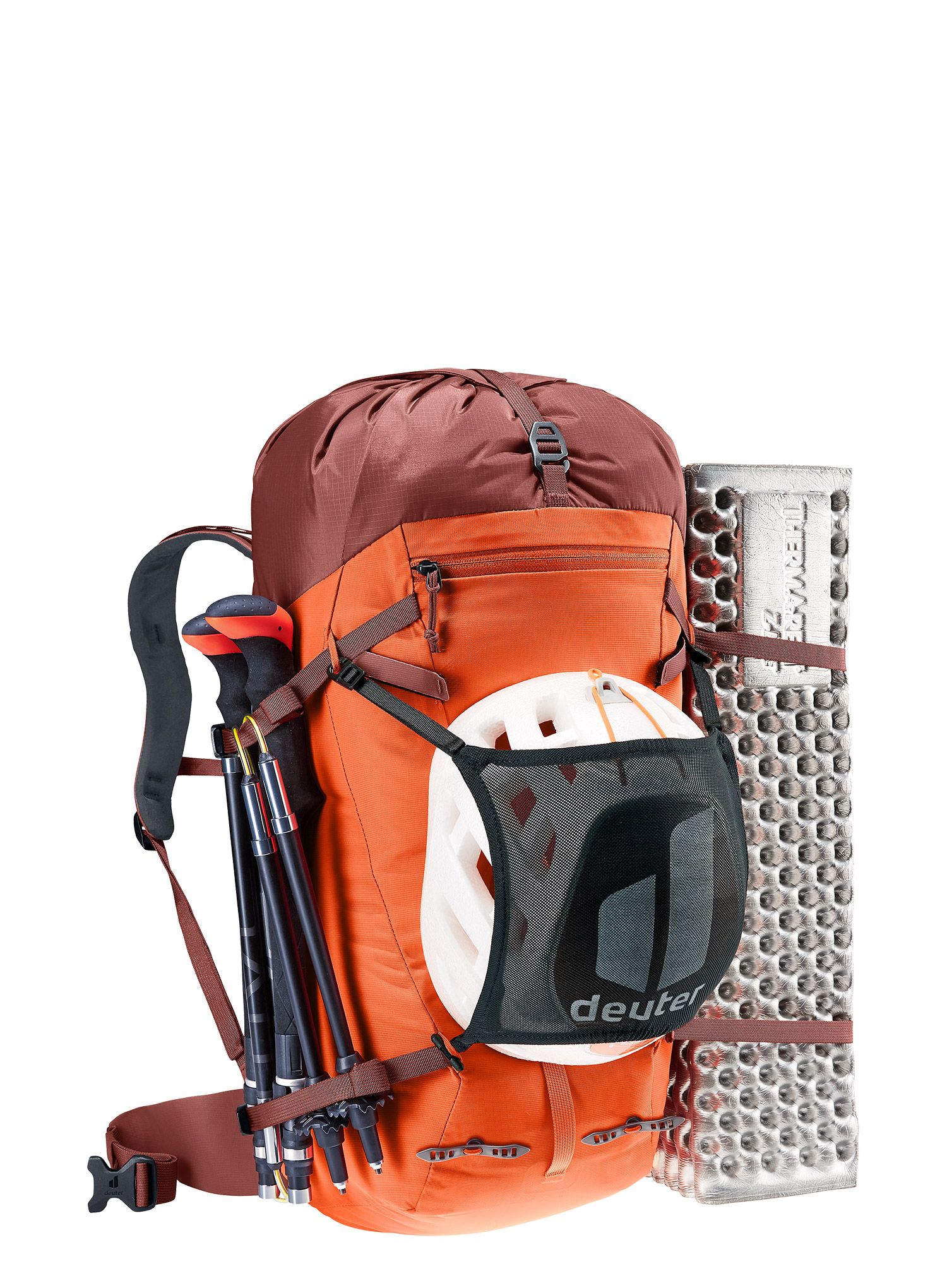 Batoh na hory dámské Deuter Guide 28 SL - papaya/redwood