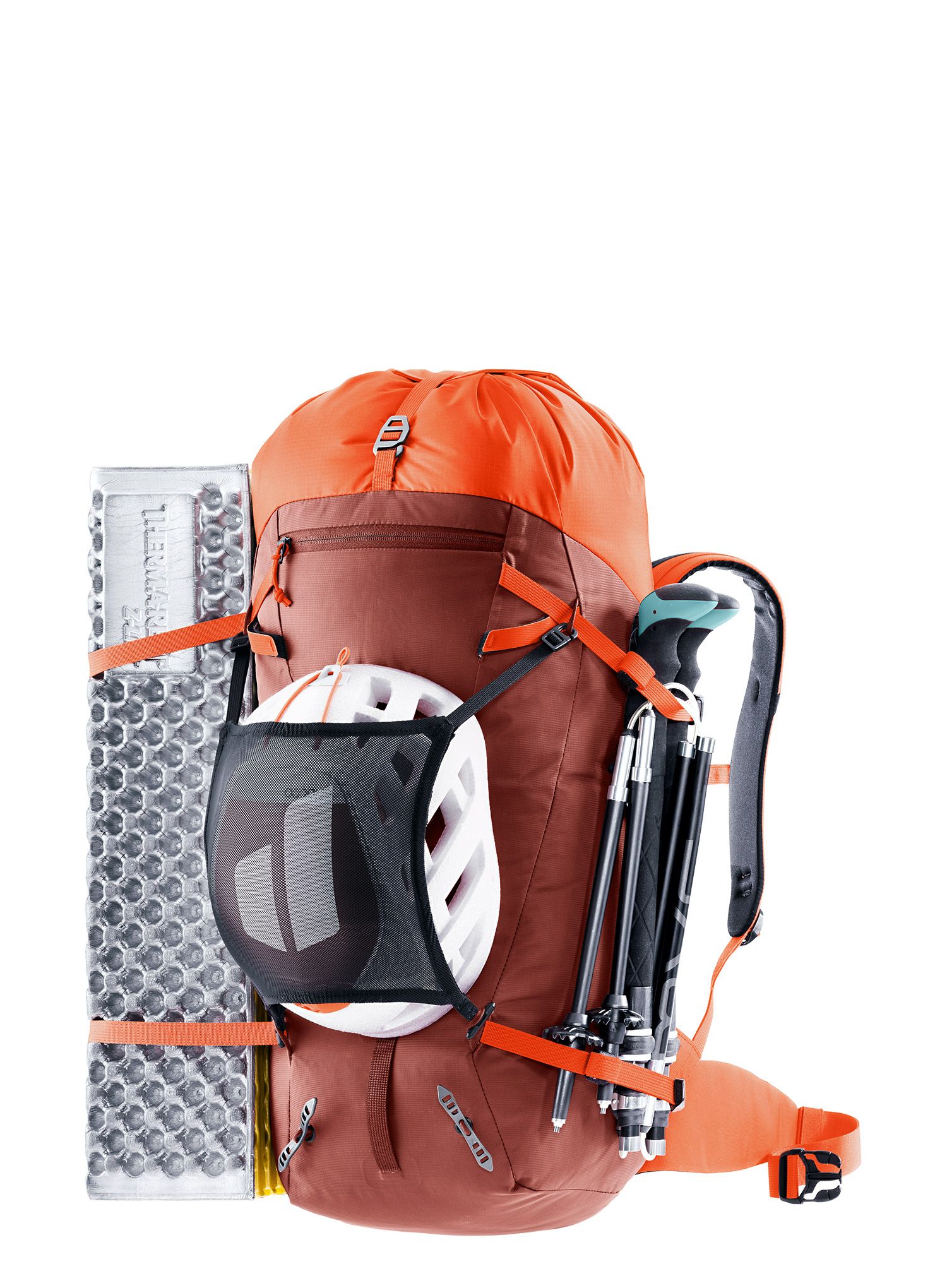 Batoh na hory Deuter Guide 30 - redwood/papaya