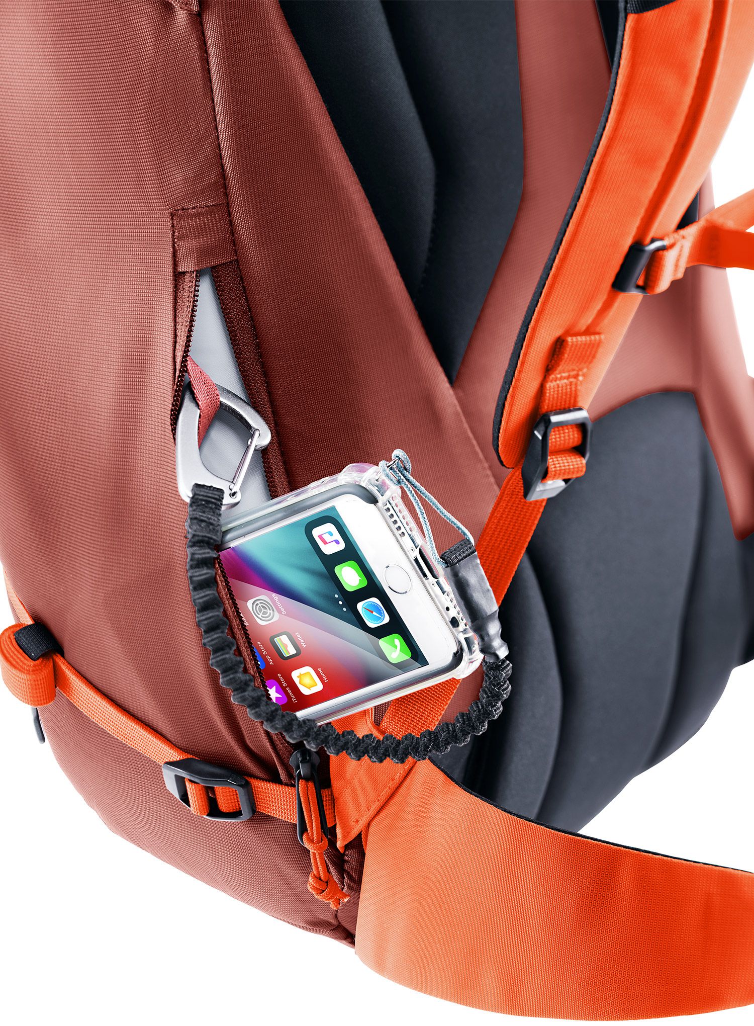 Batoh na hory Deuter Guide 30 - redwood/papaya