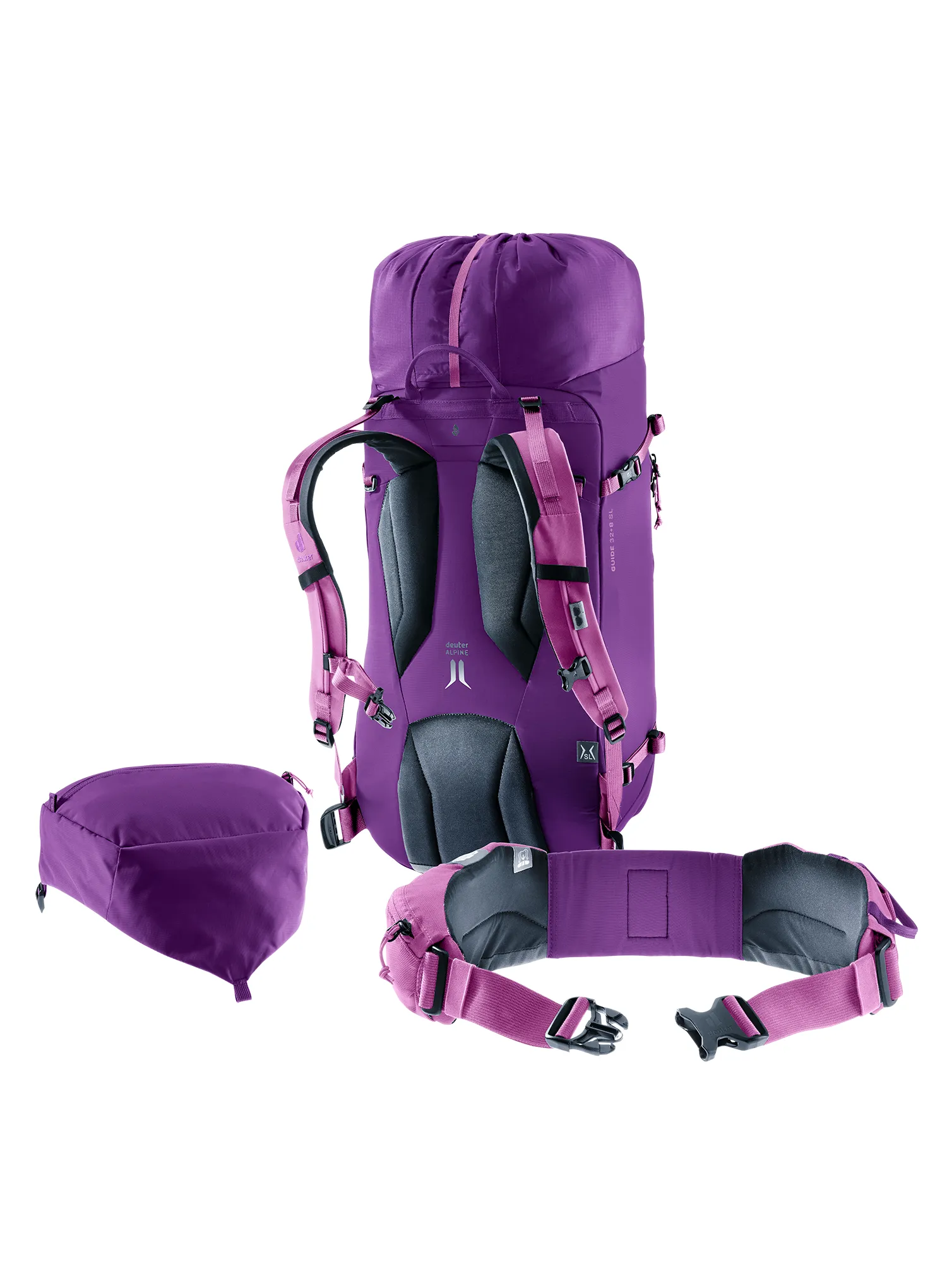 Batoh na hory dámské Deuter Guide 32+ SL - mystic/lotus