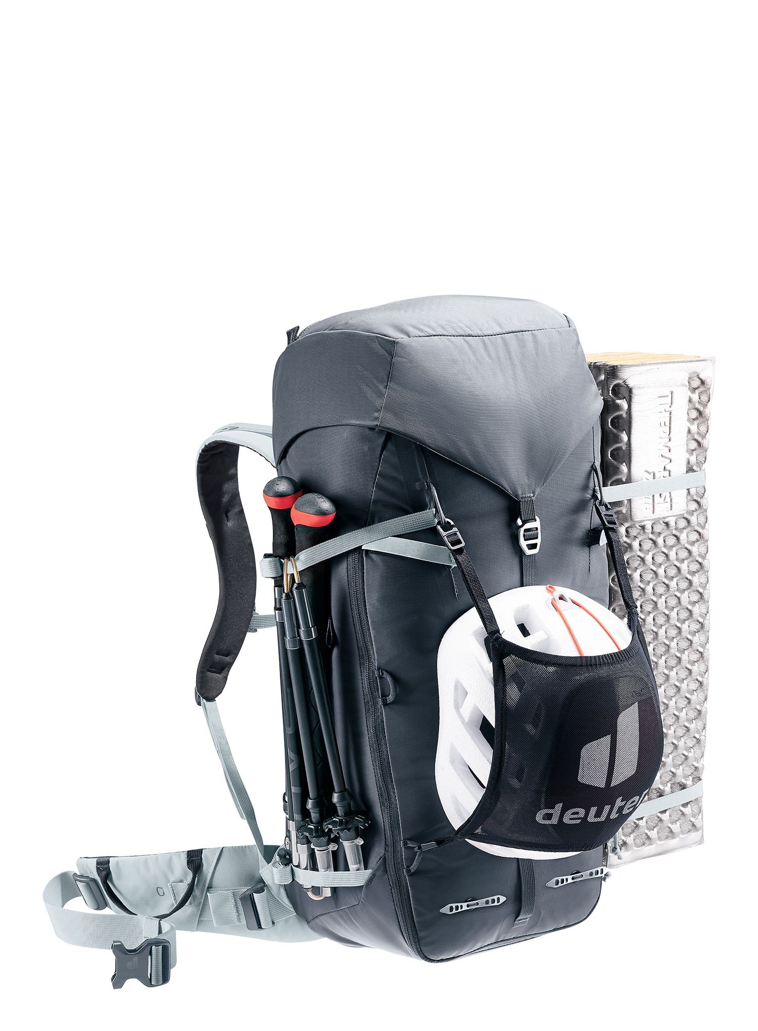 Batoh na hory Deuter Guide 34 + 8 - black/shale