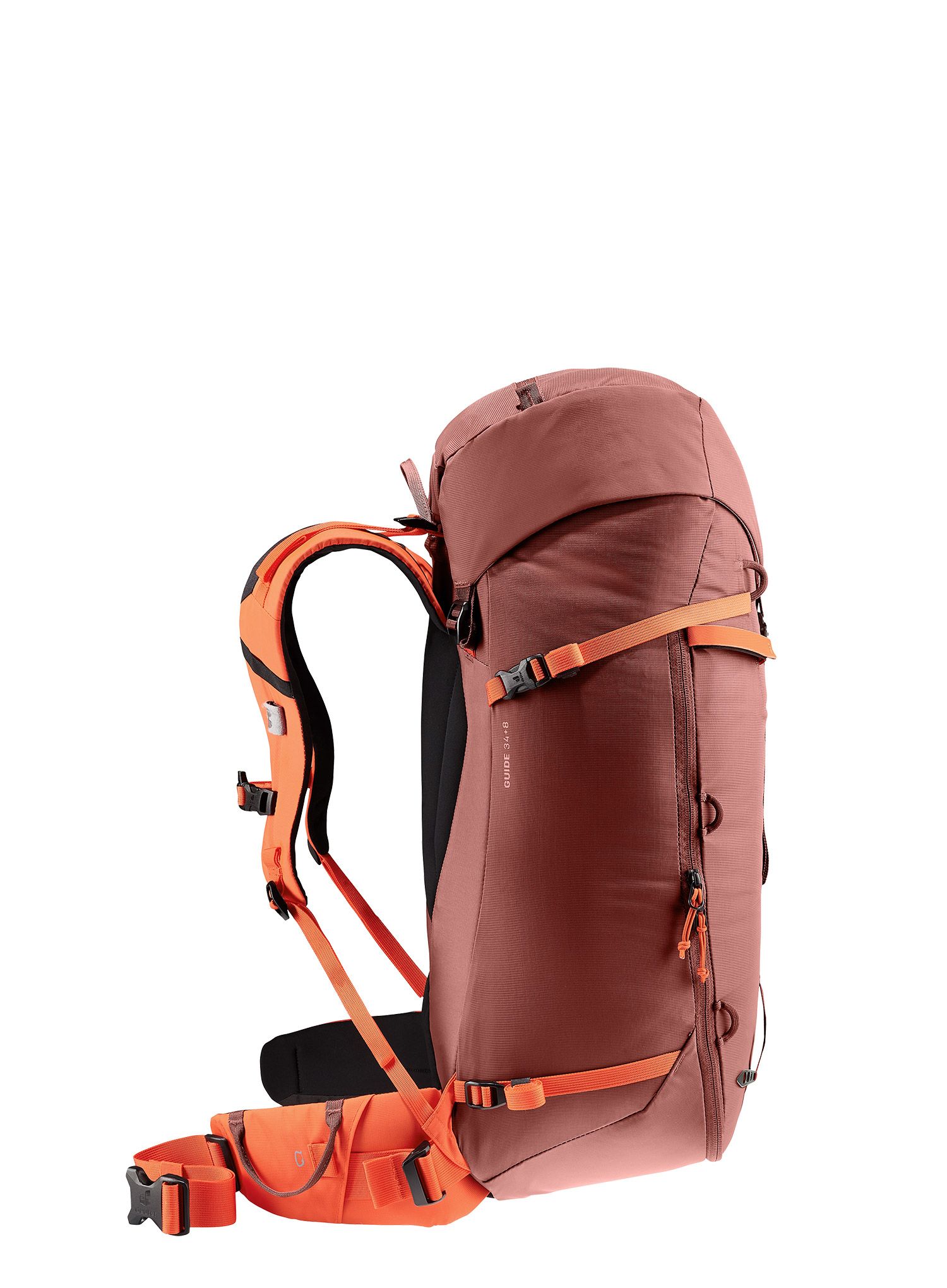 Batoh na hory Deuter Guide 34+ - redwood/papaya